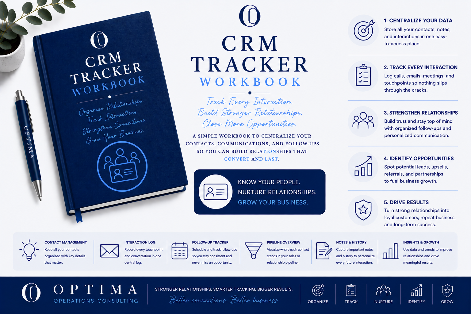 CRM Tracker Workbook