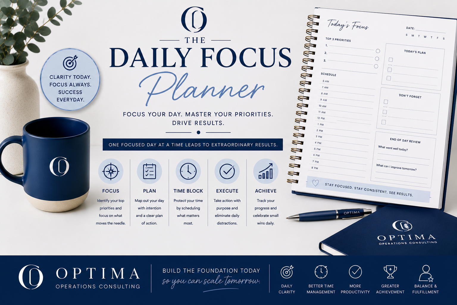 Daily Focus Planner