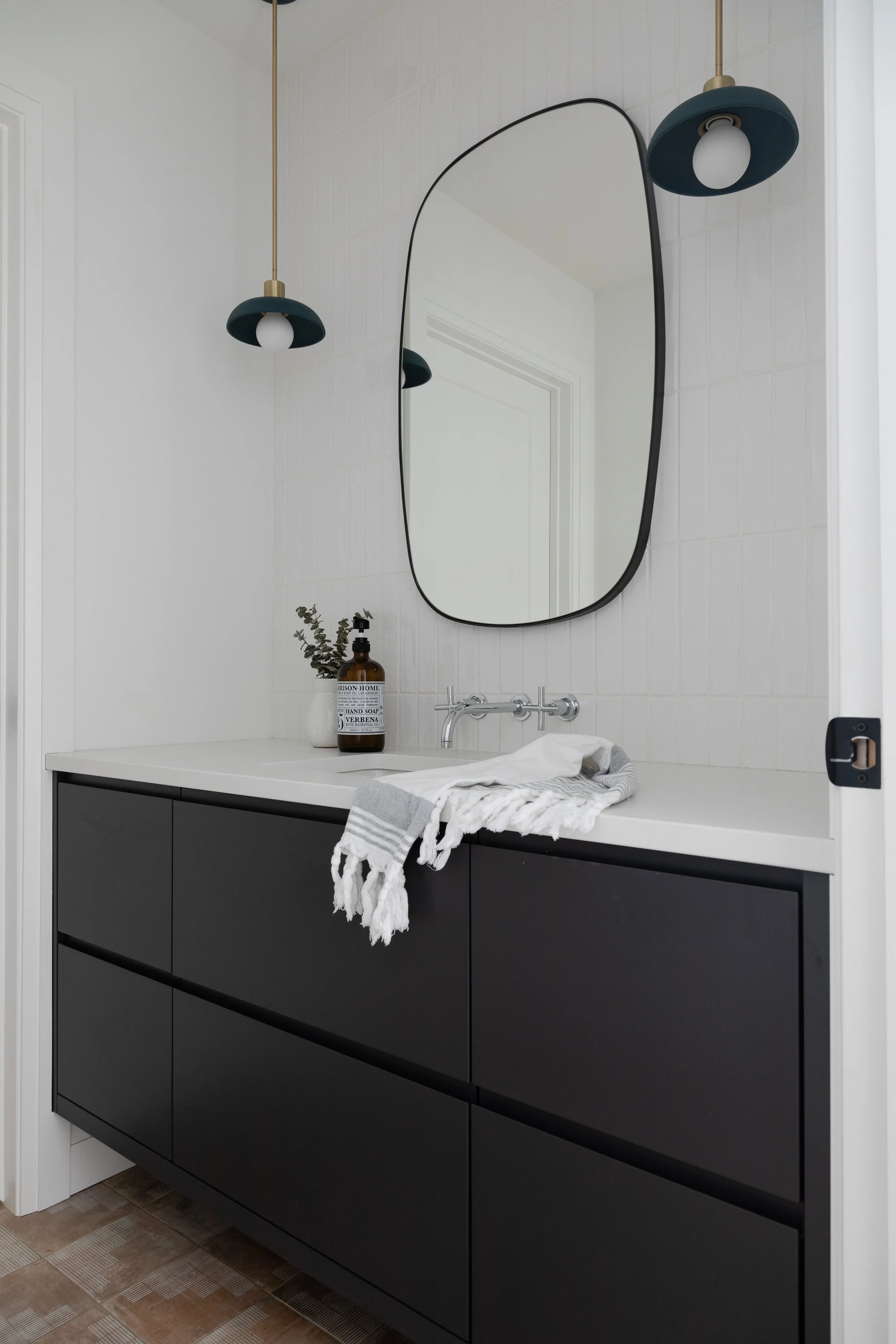 Winnipeg residential washroom by Canvas Design Studio