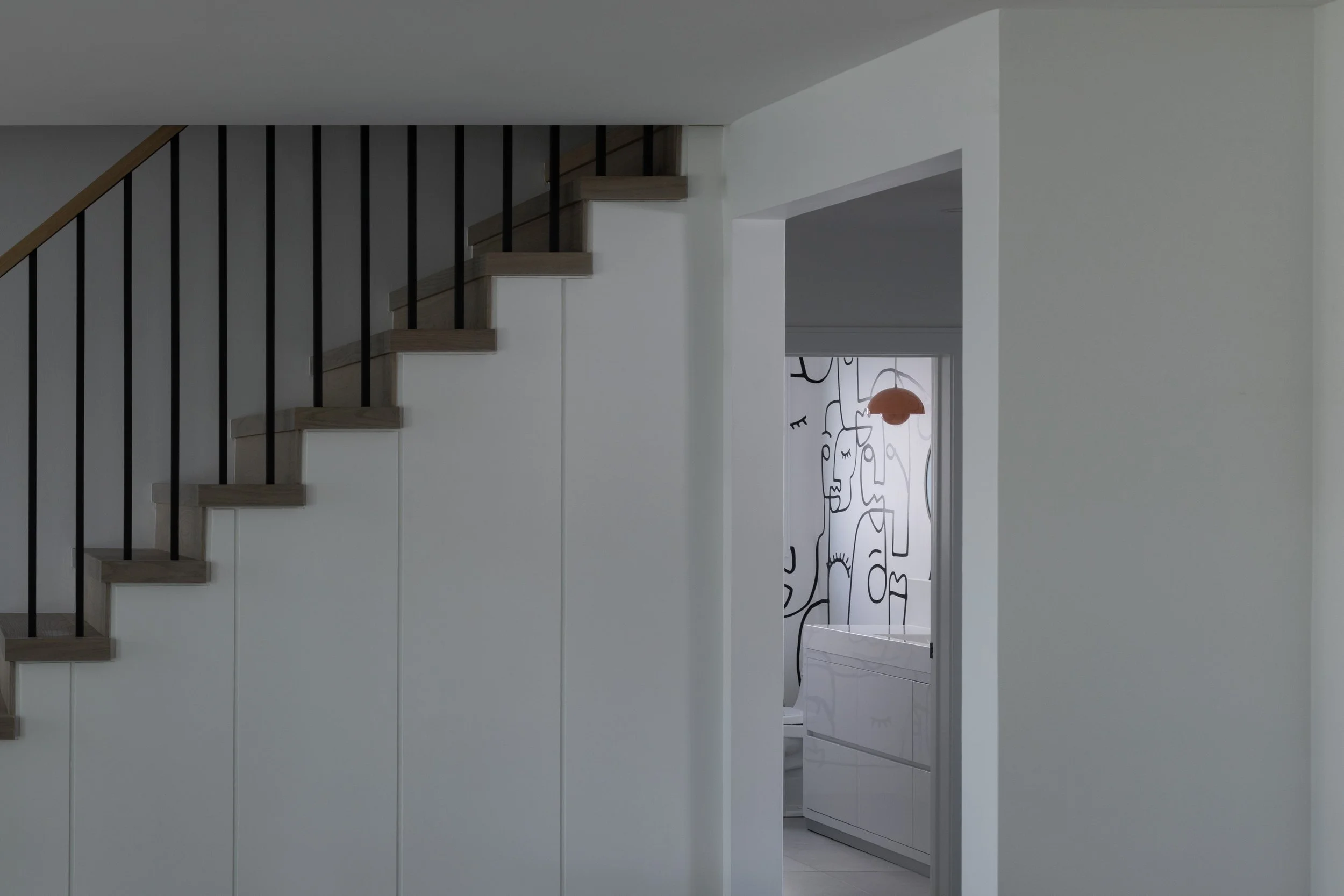 Winnipeg residential washroom by Canvas Design Studio