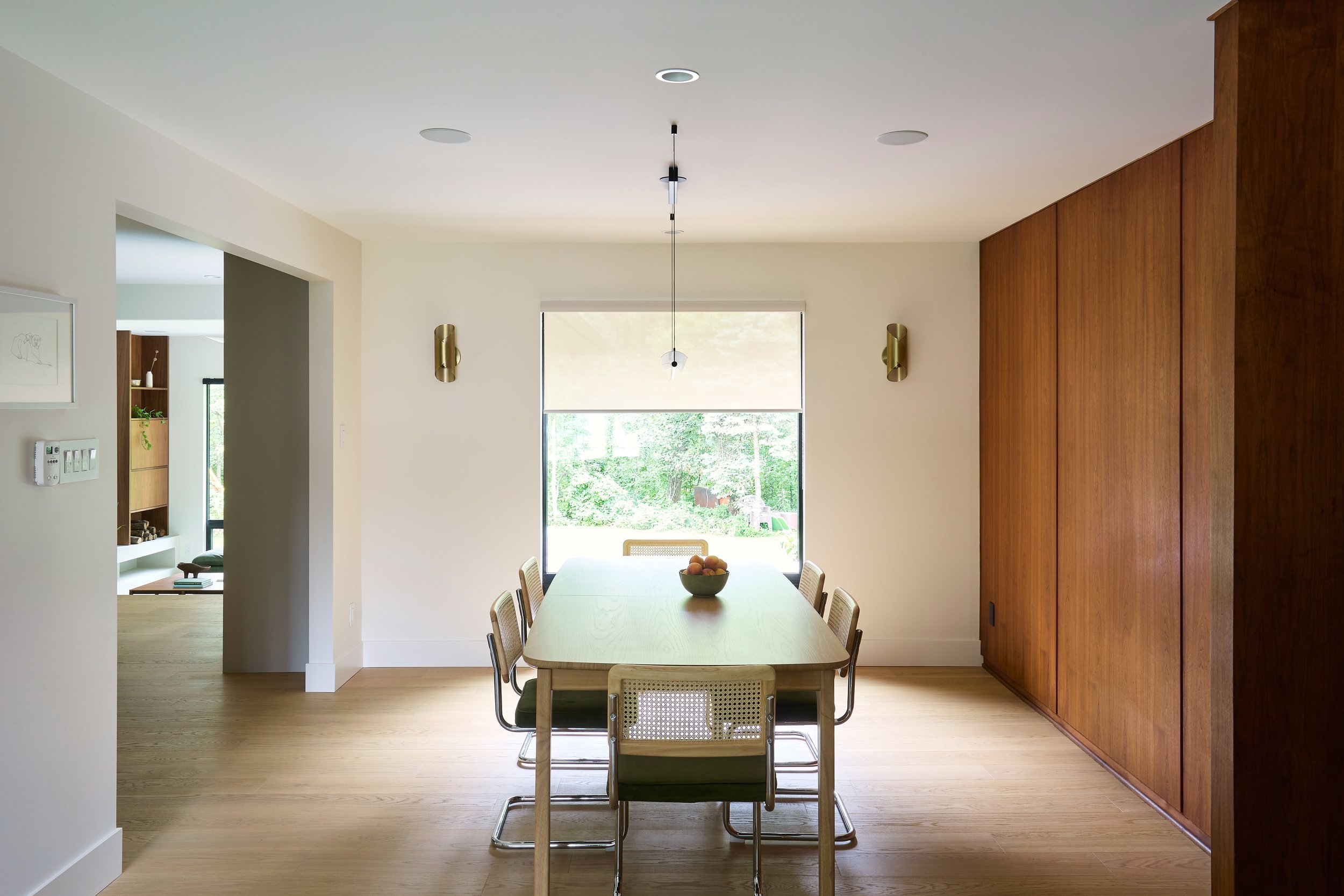 Winnipeg residential dining room by Canvas Design Studio