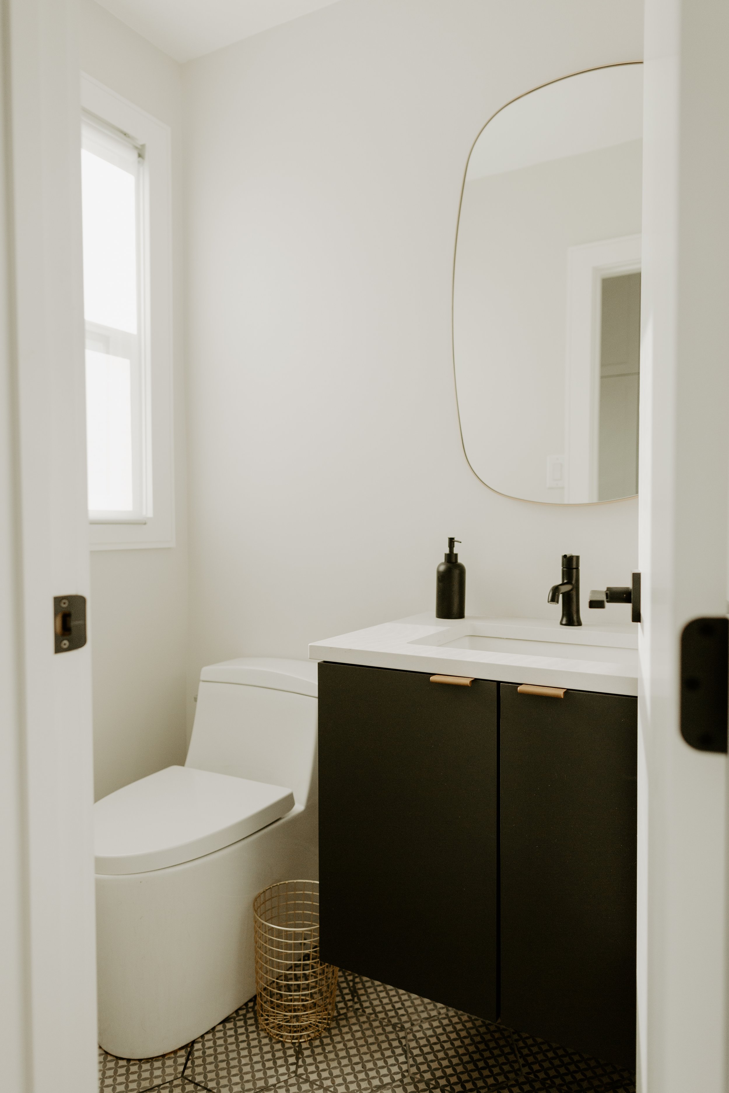 Winnipeg residential washroom by Canvas Design Studio
