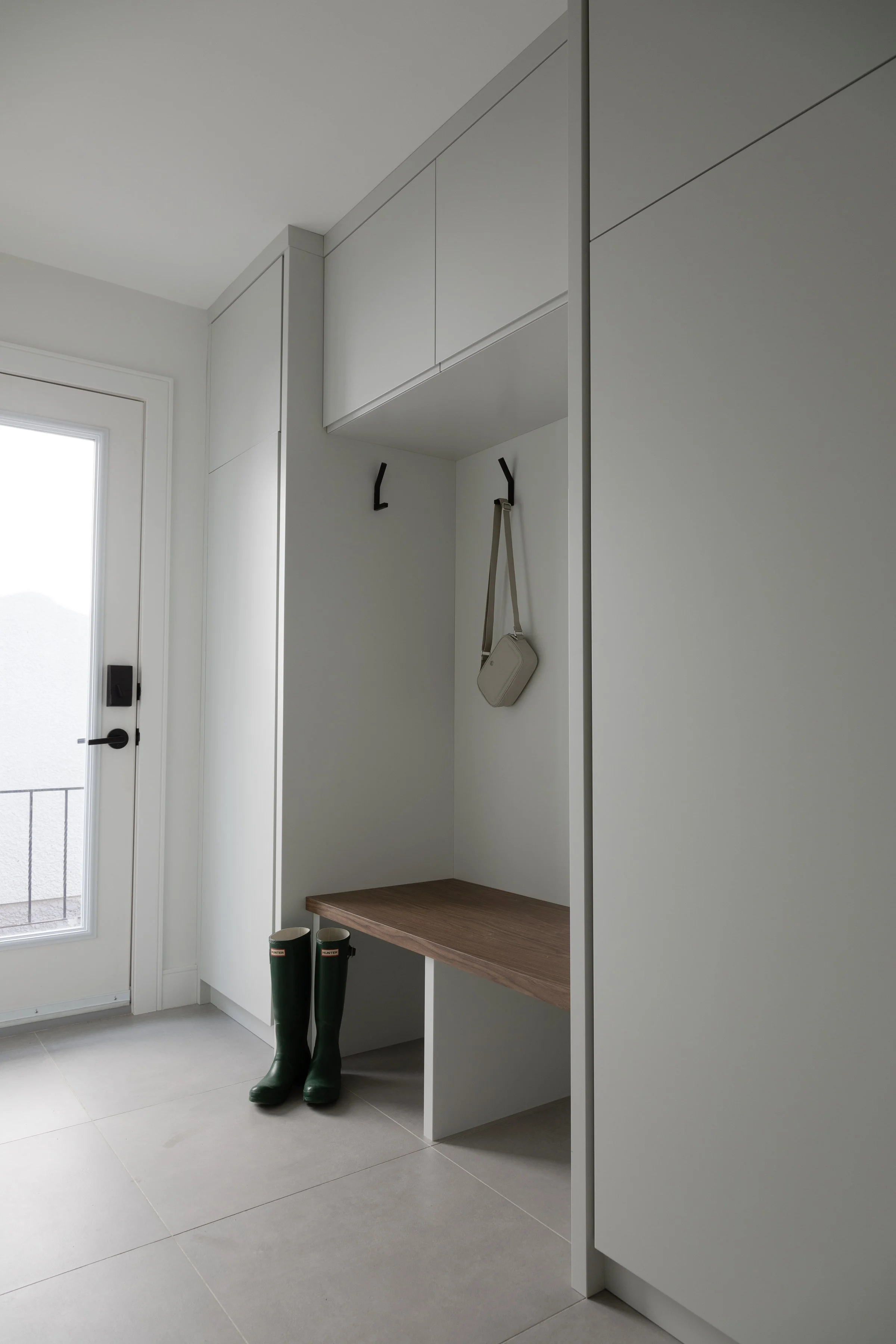 Winnipeg residential mudroom by Canvas Design Studio