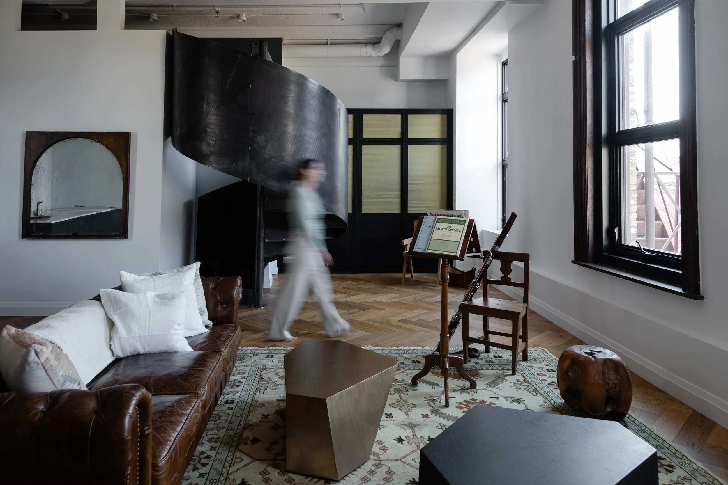 Winnipeg residential living room by Canvas Design Studio