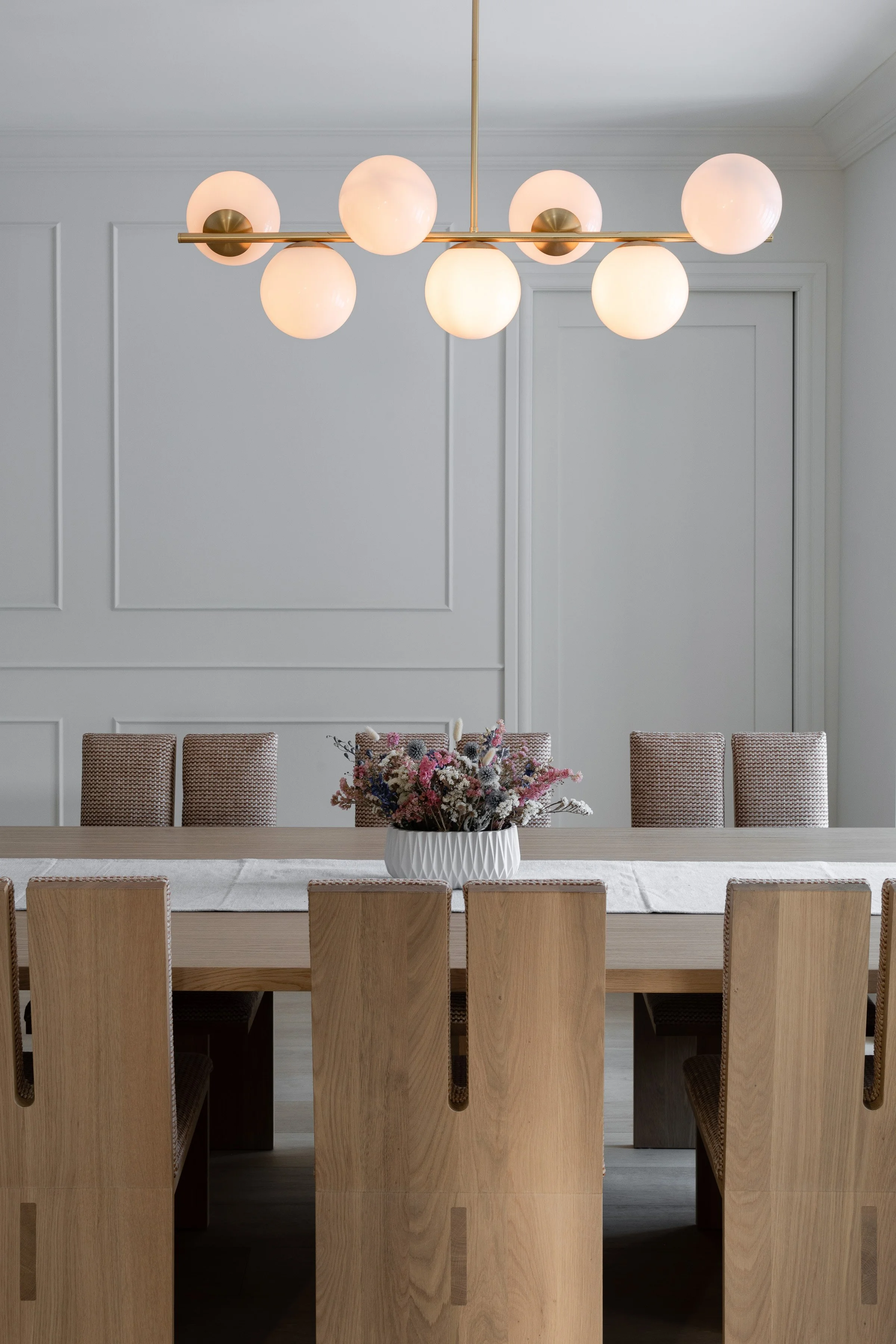 Winnipeg residential dining room by Canvas Design Studio