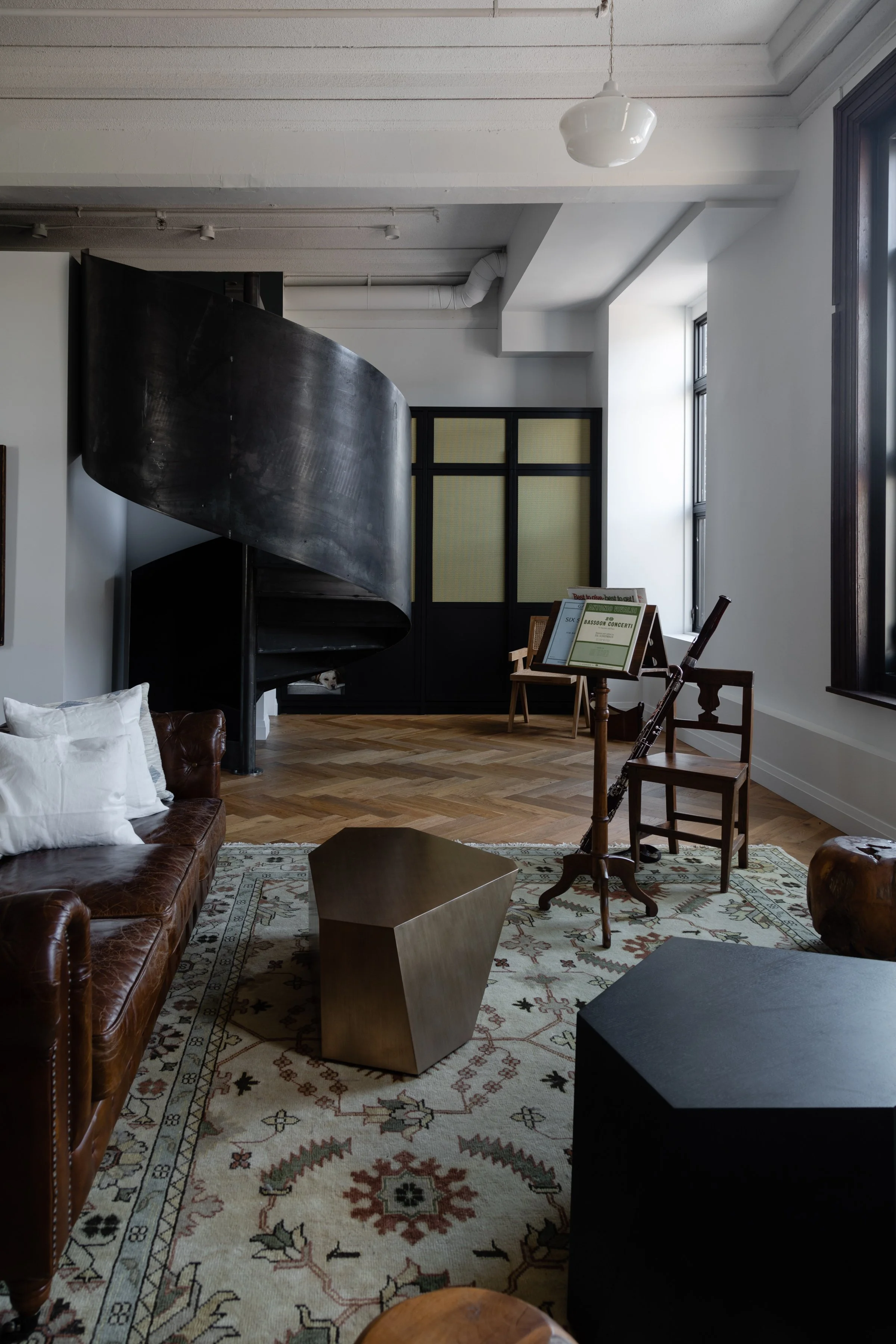 Winnipeg residential living room by Canvas Design Studio