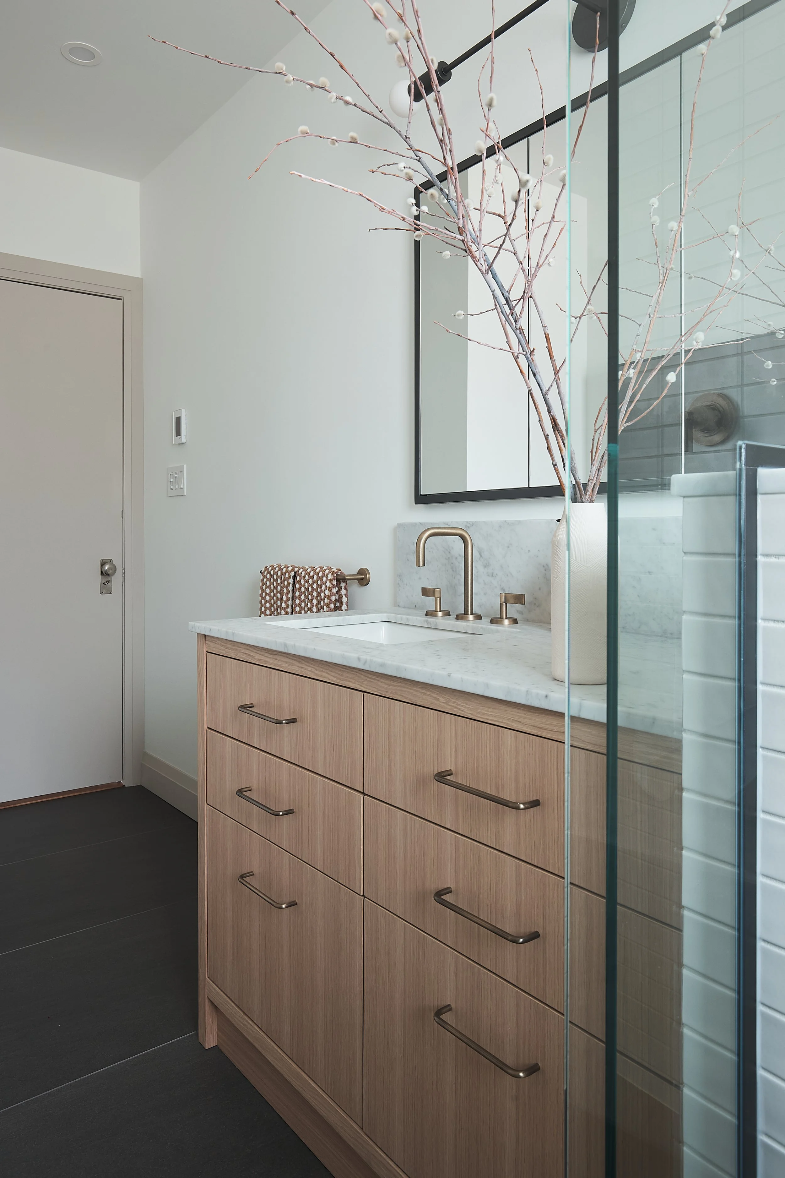 Winnipeg residential washroom by Canvas Design Studio