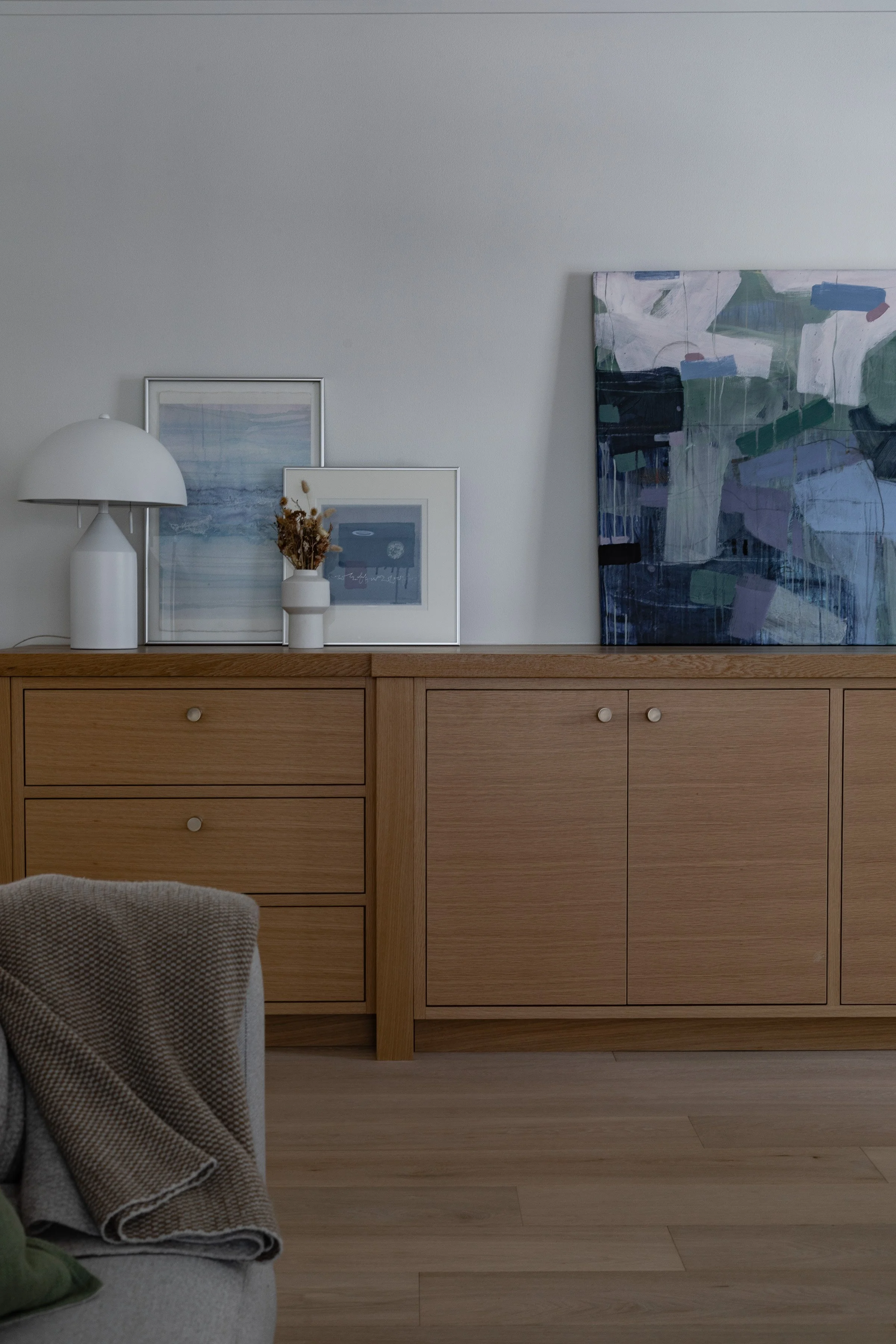 Winnipeg residential living room by Canvas Design Studio