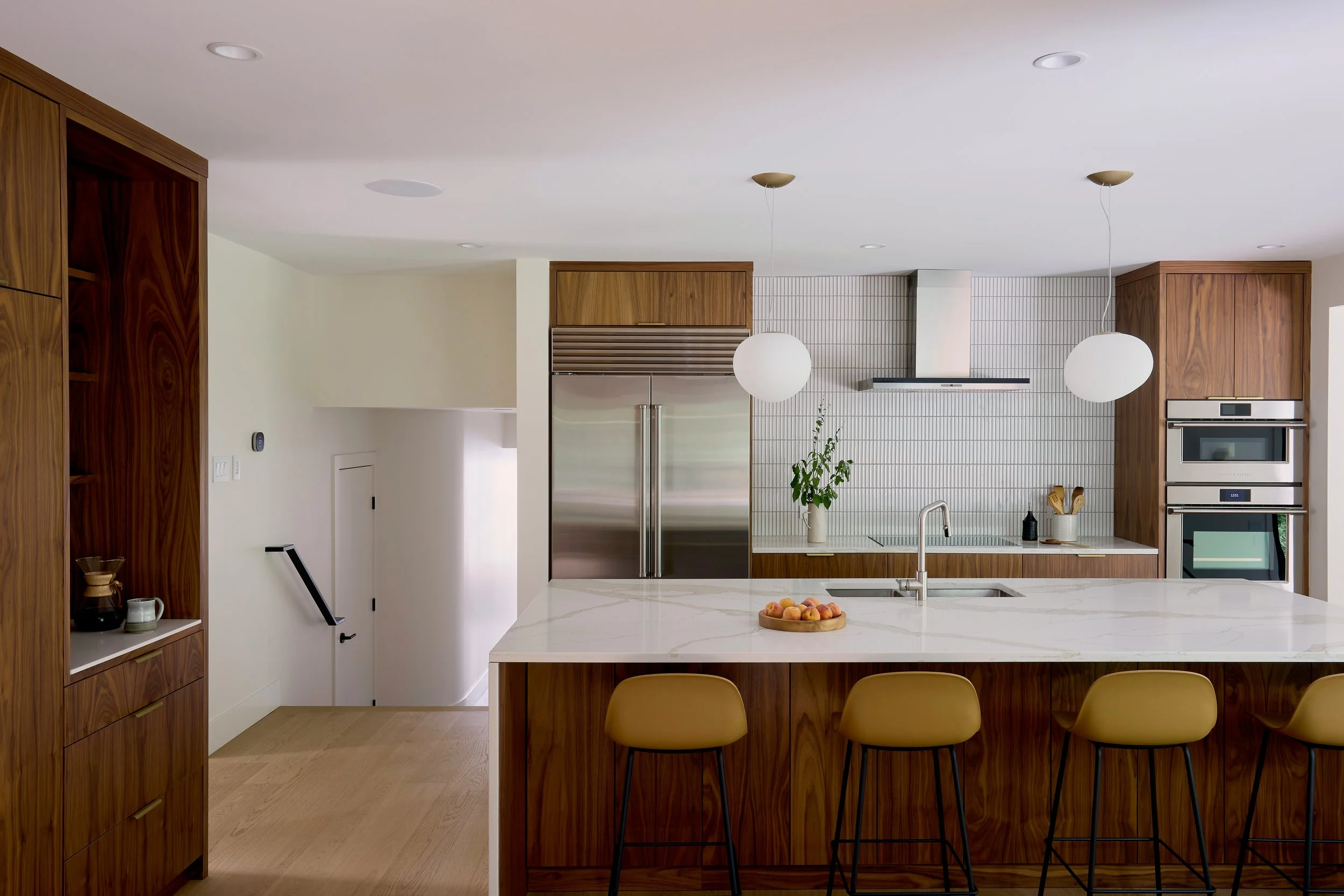Residential kitchen designed by Danielle Pollock of Canvas Design Studio in Winnipeg