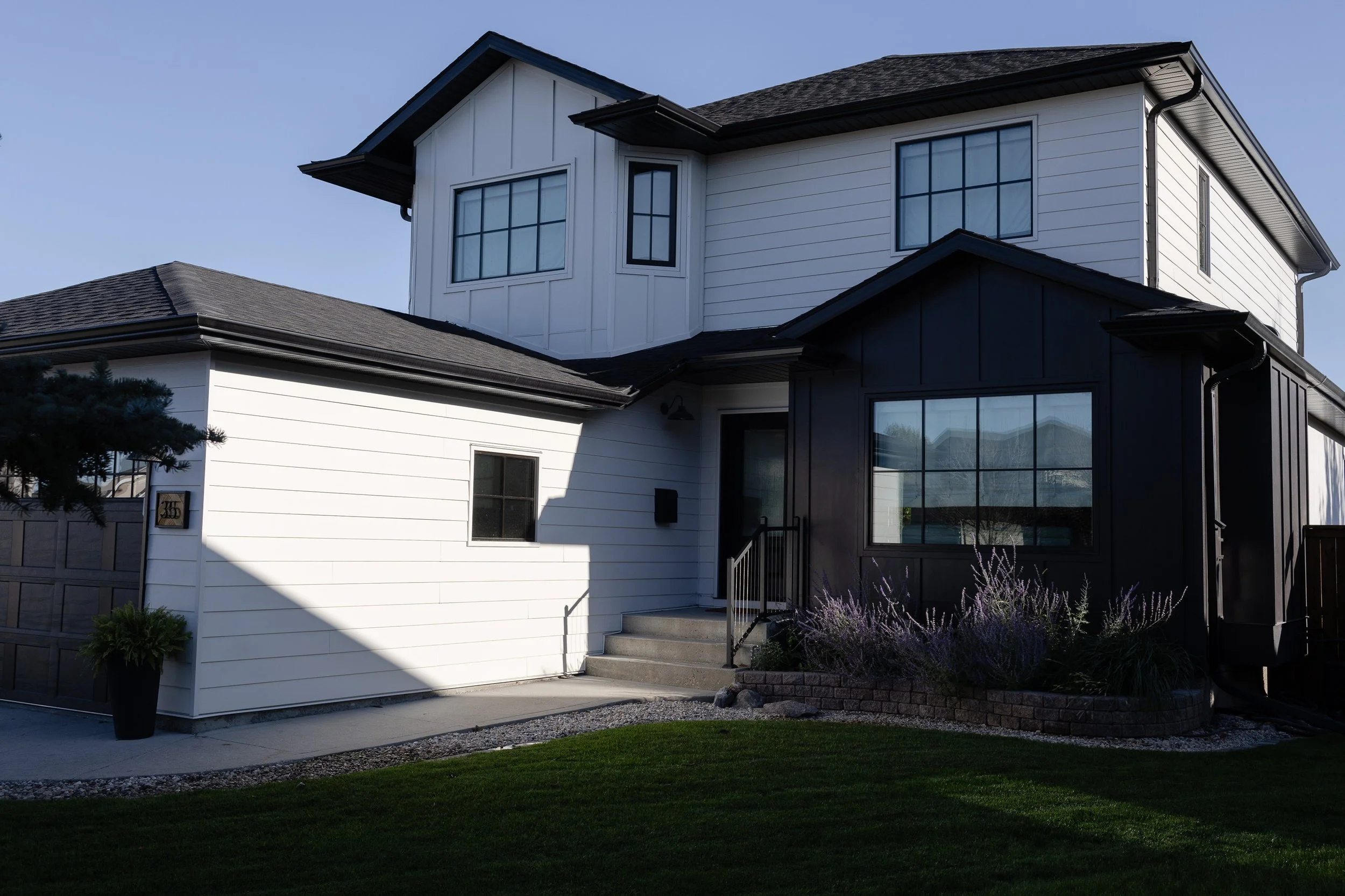 Winnipeg residential exterior by Canvas Design Studio