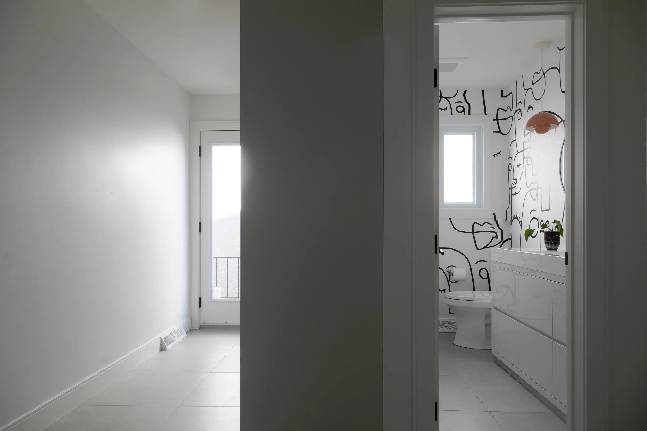 Winnipeg residential washroom by Canvas Design Studio