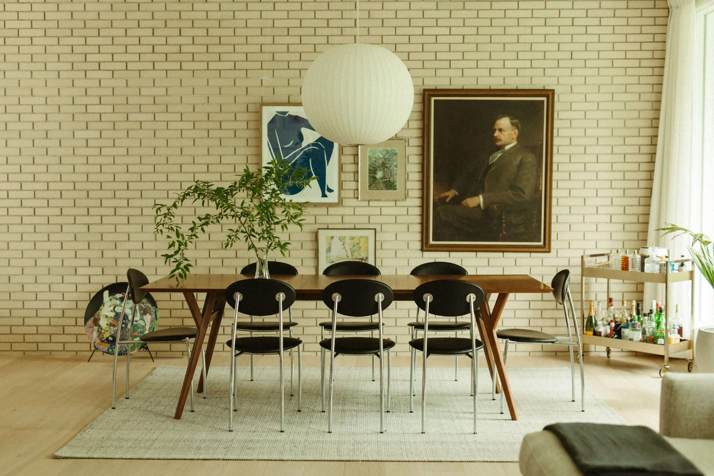 Winnipeg residential dining room by Canvas Design Studio