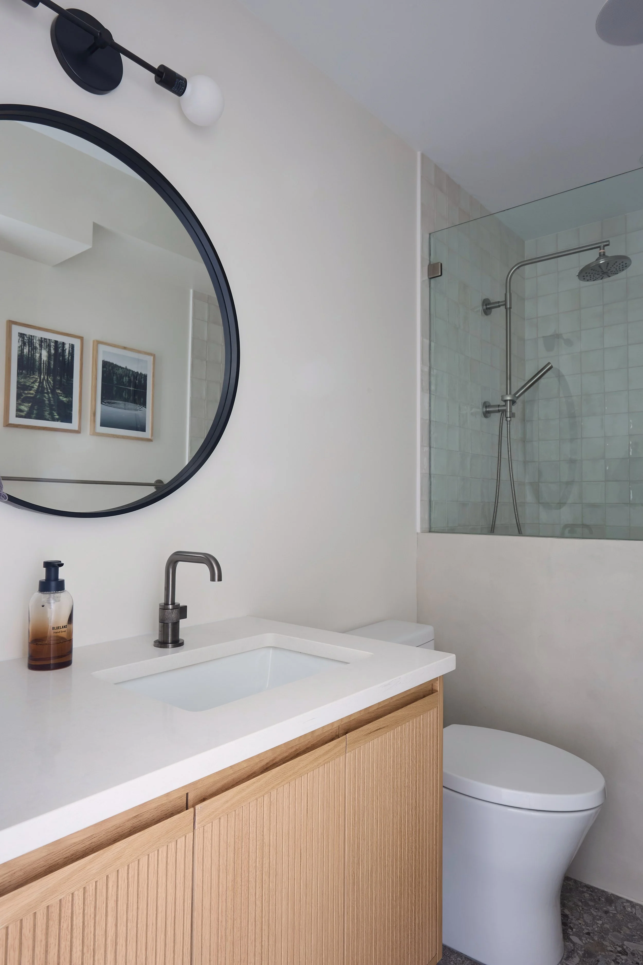 Winnipeg residential washroom by Canvas Design Studio