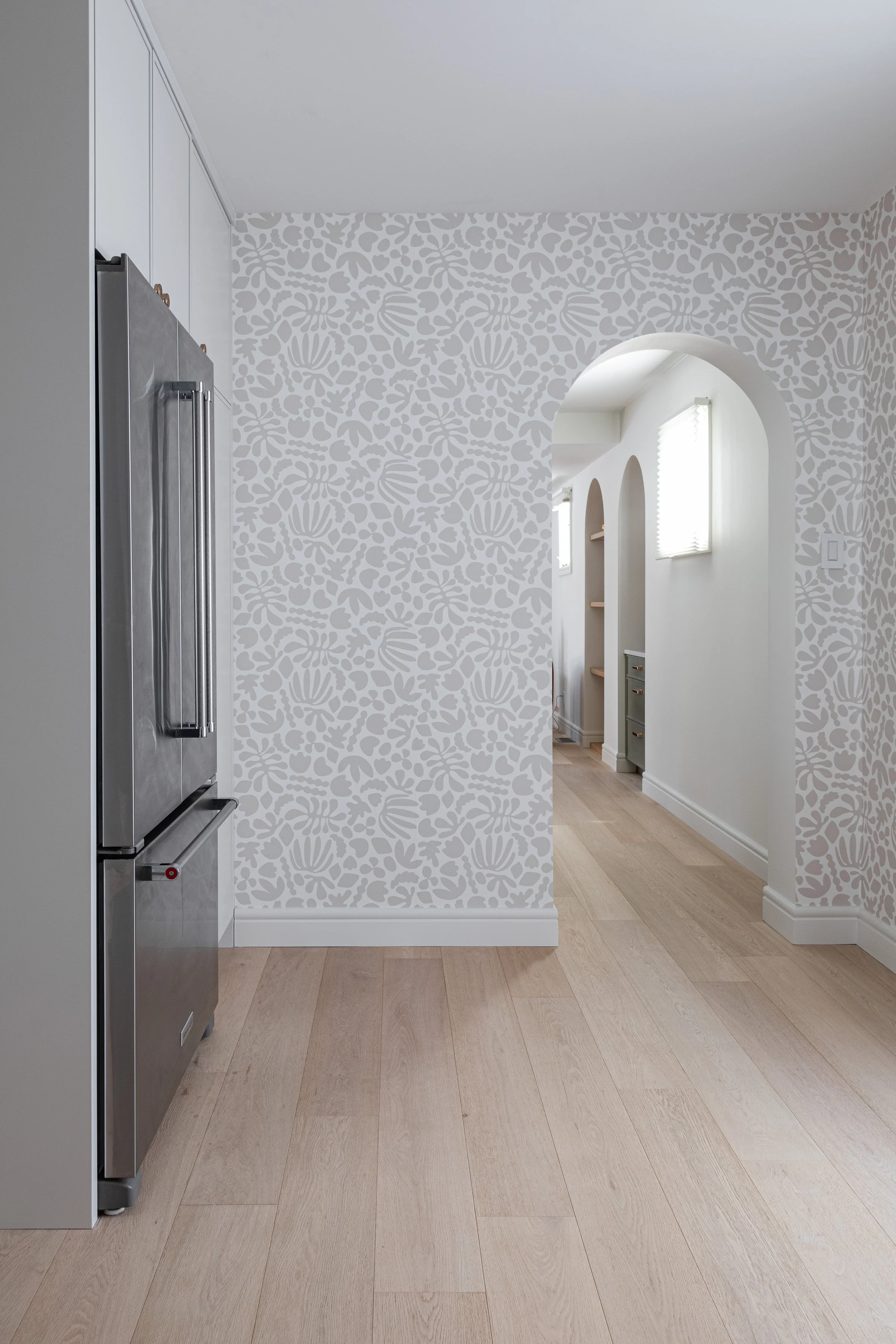 Winnipeg residential kitchen pantry by Canvas Design Studio