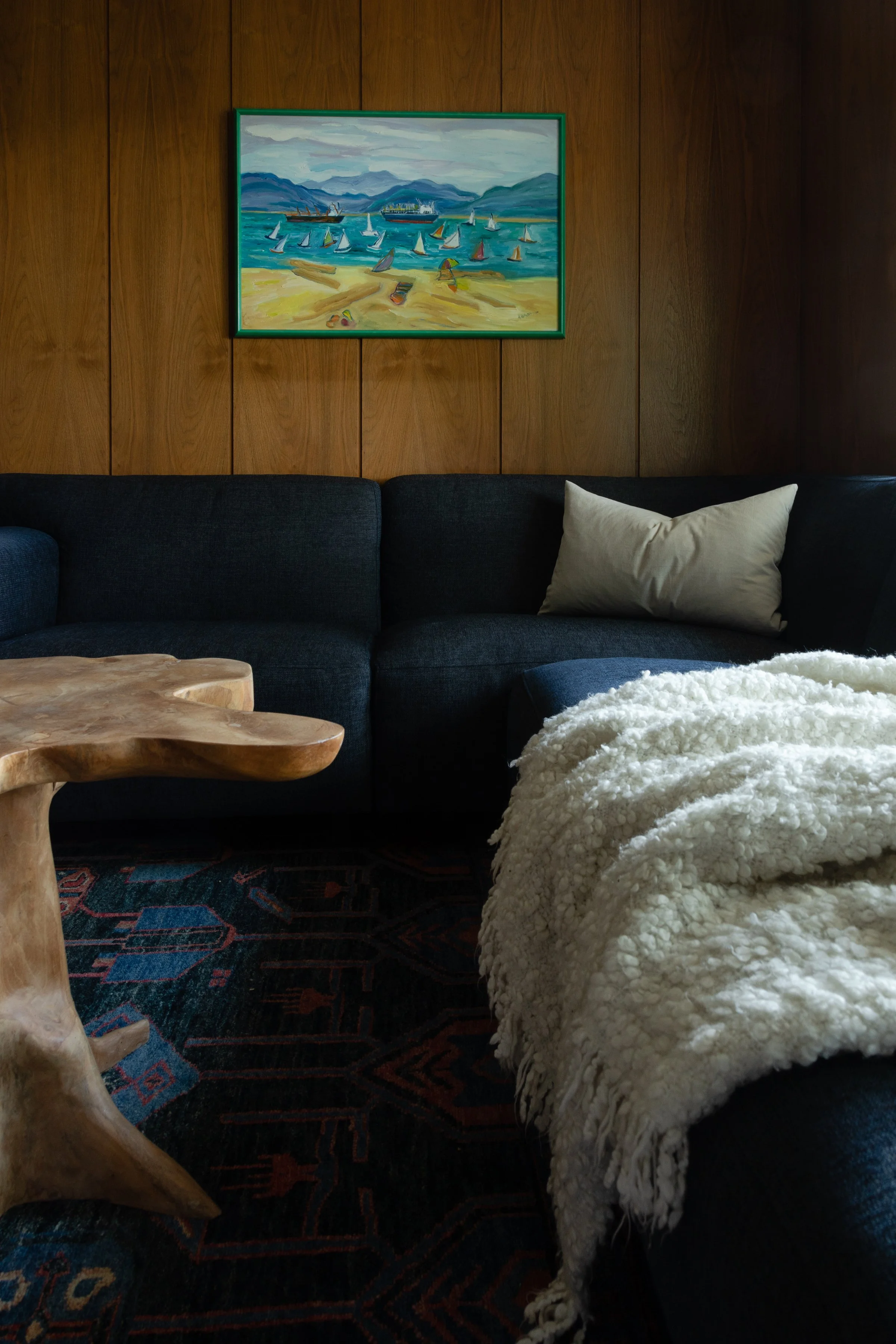 Winnipeg residential living room by Canvas Design Studio