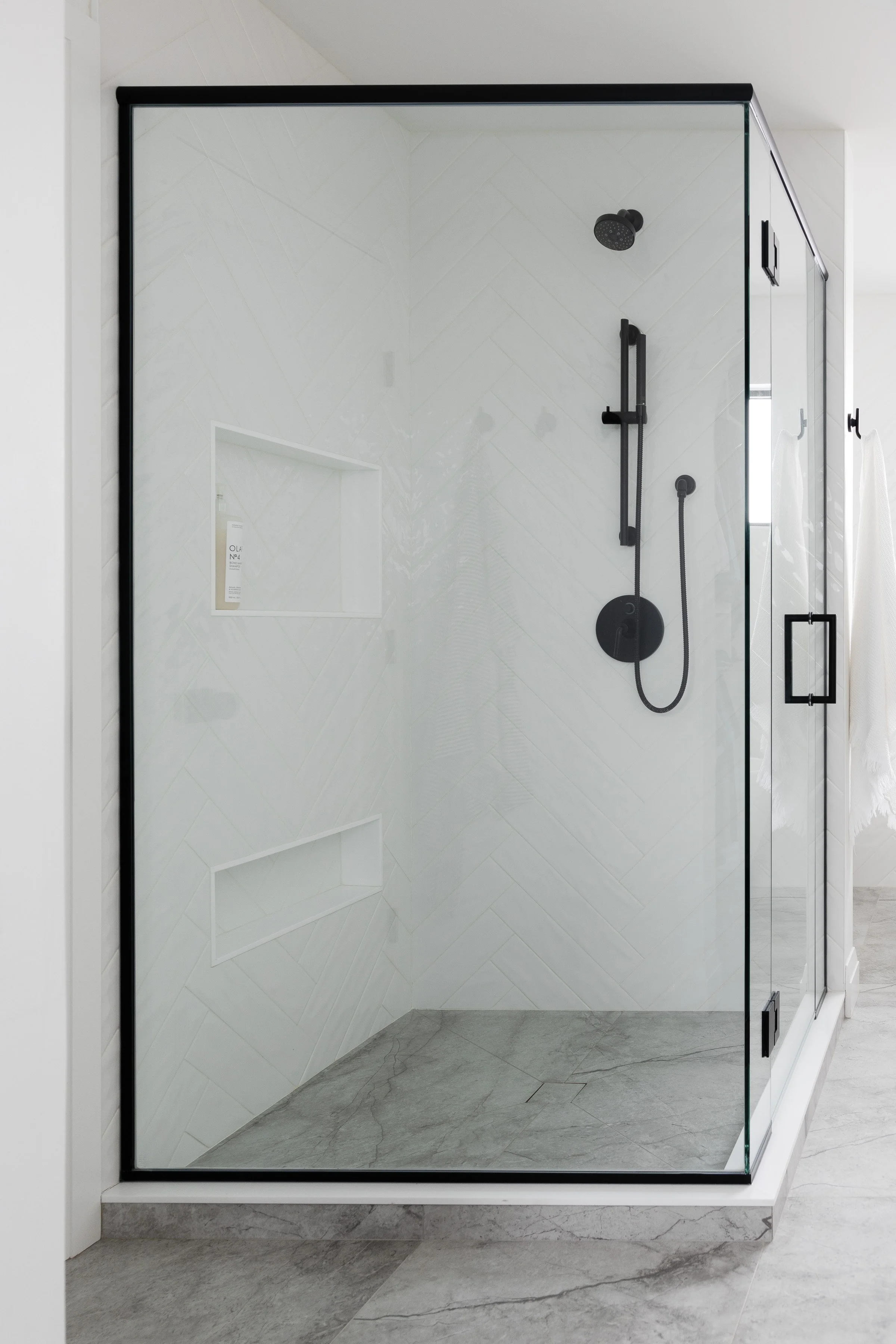 Winnipeg residential washroom by Canvas Design Studio