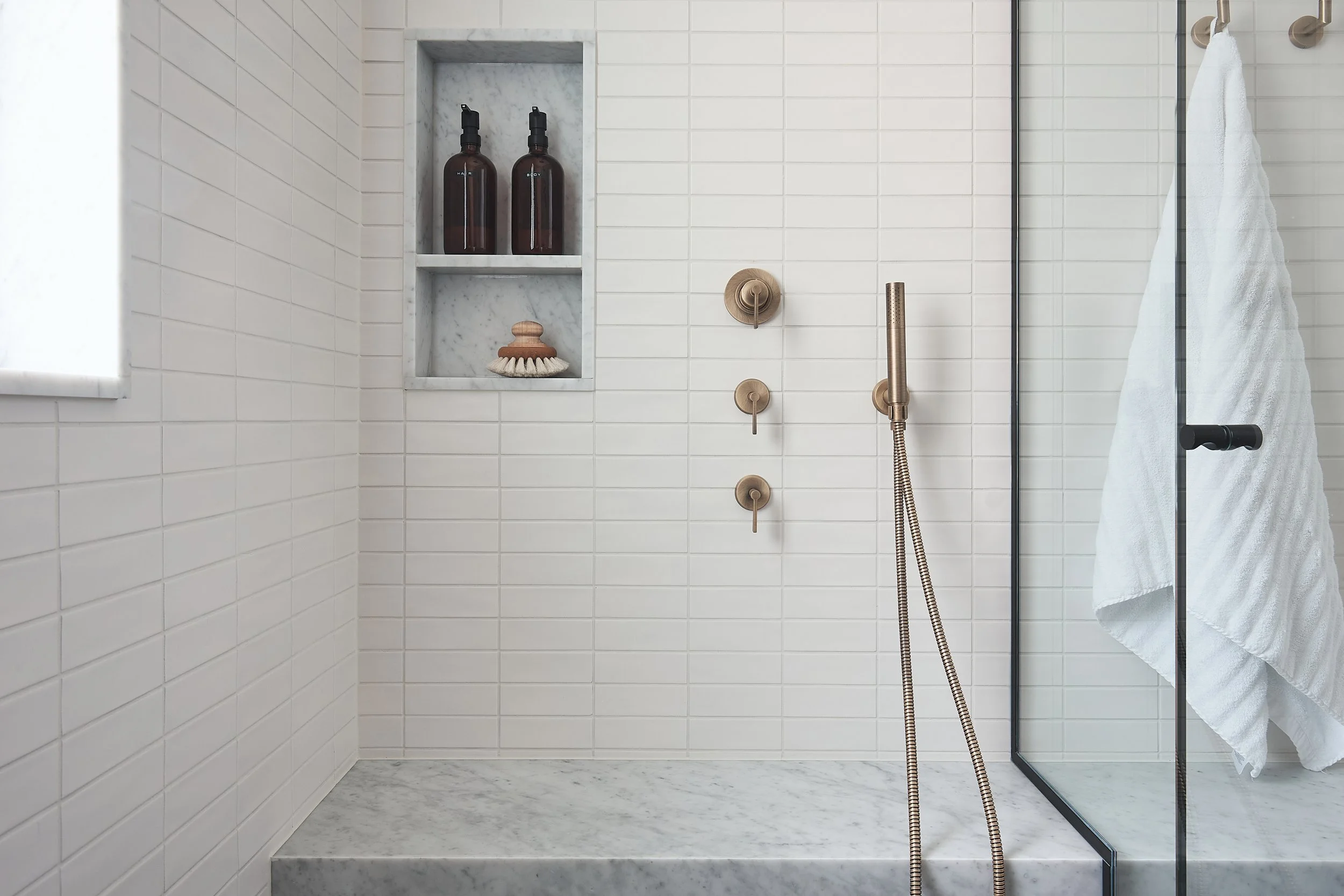 Winnipeg residential washroom by Canvas Design Studio