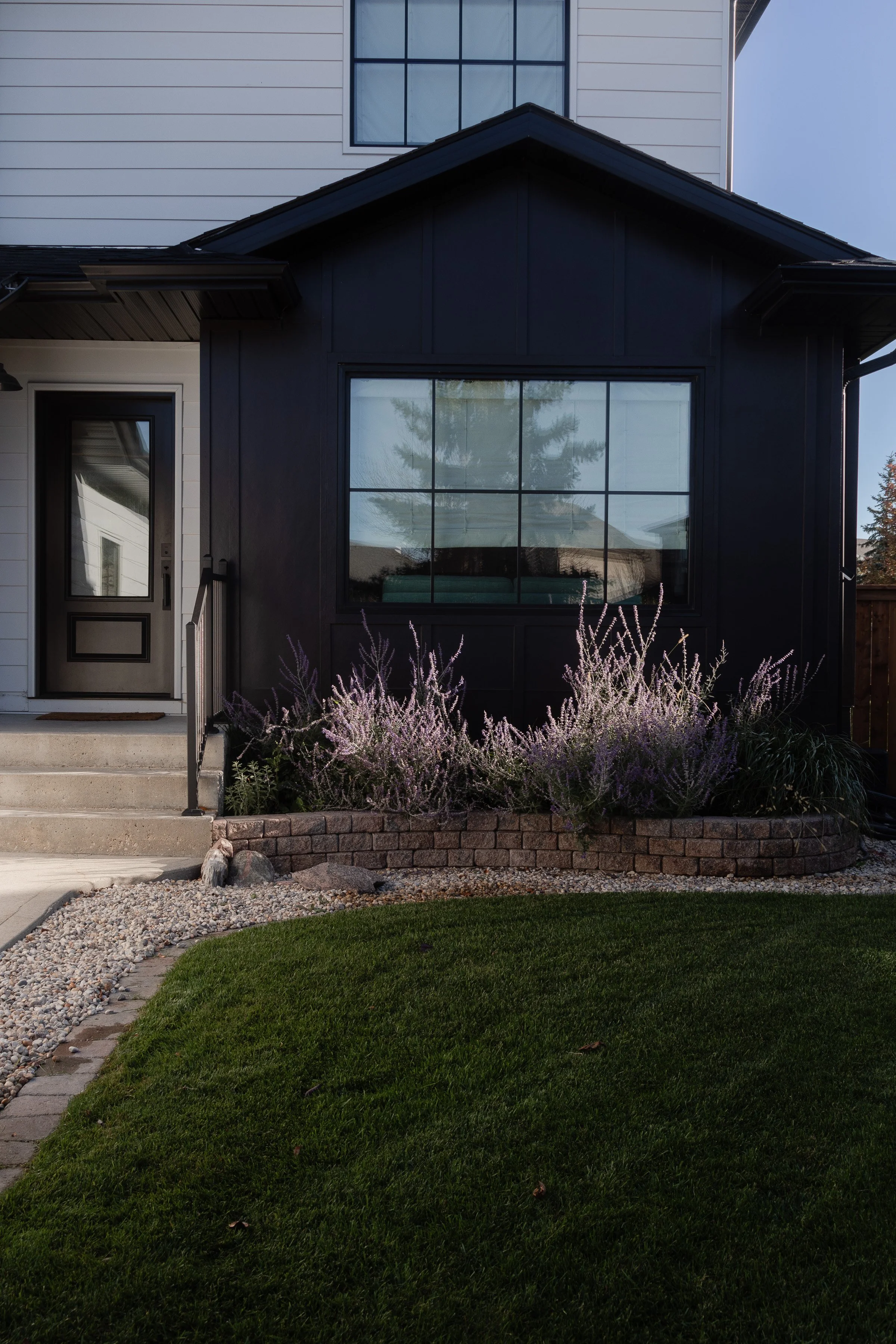 Winnipeg residential exterior by Canvas Design Studio