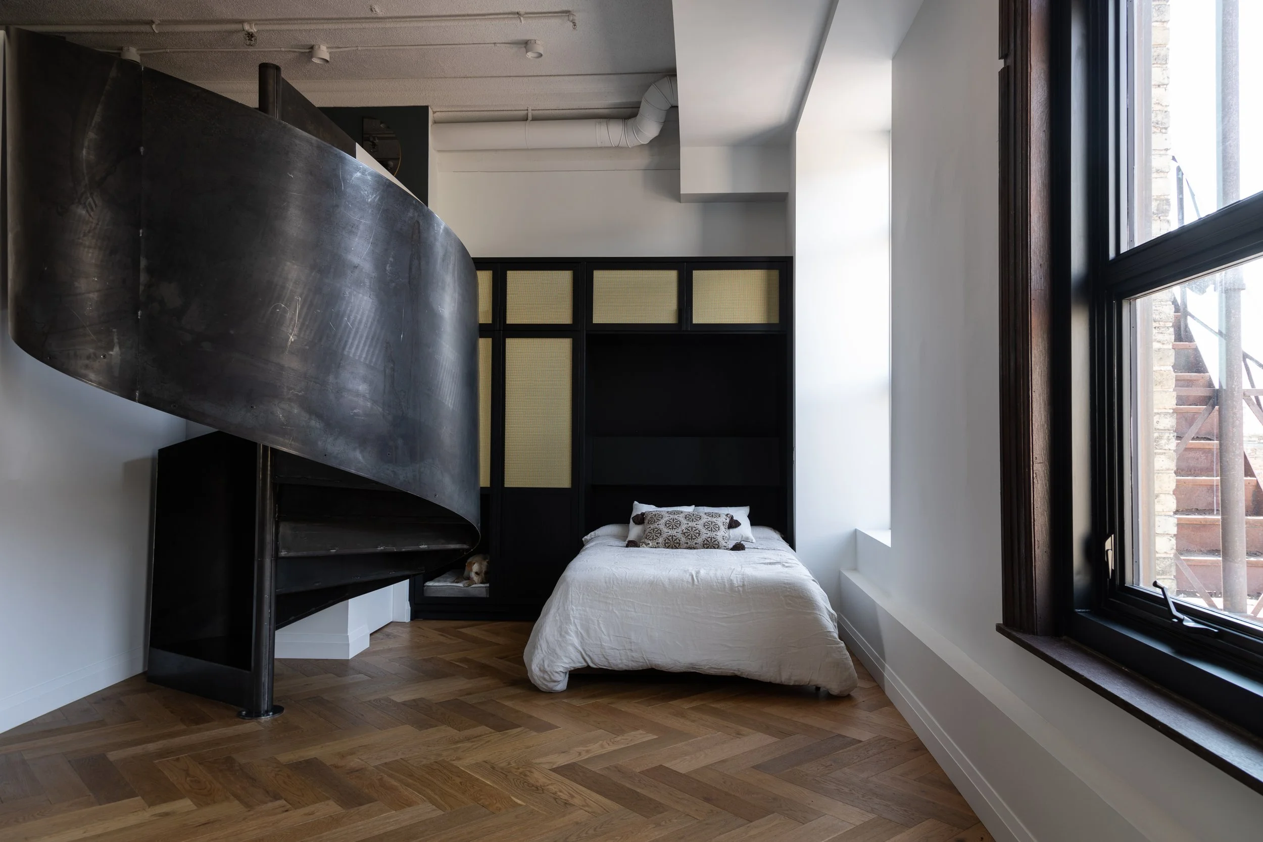 Winnipeg residential Murphy bed by Canvas Design Studio