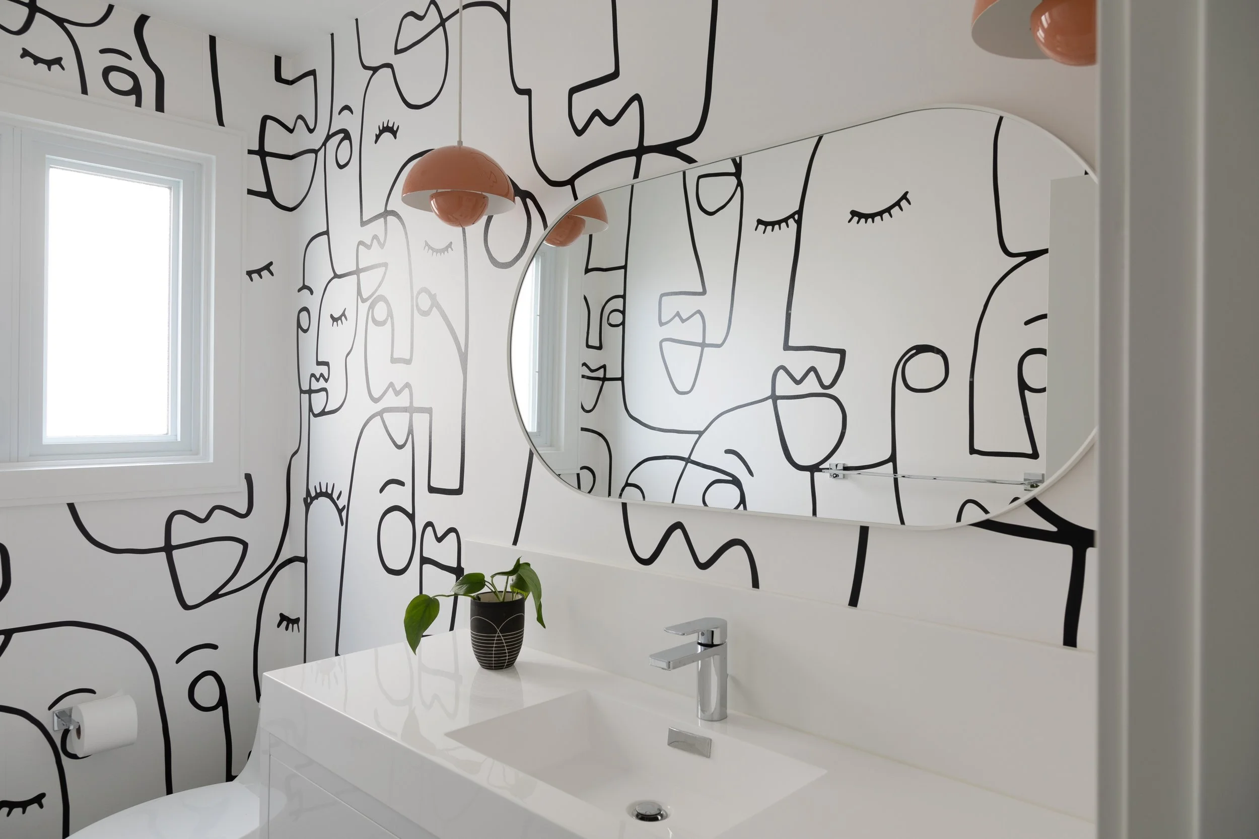 Winnipeg residential washroom by Canvas Design Studio