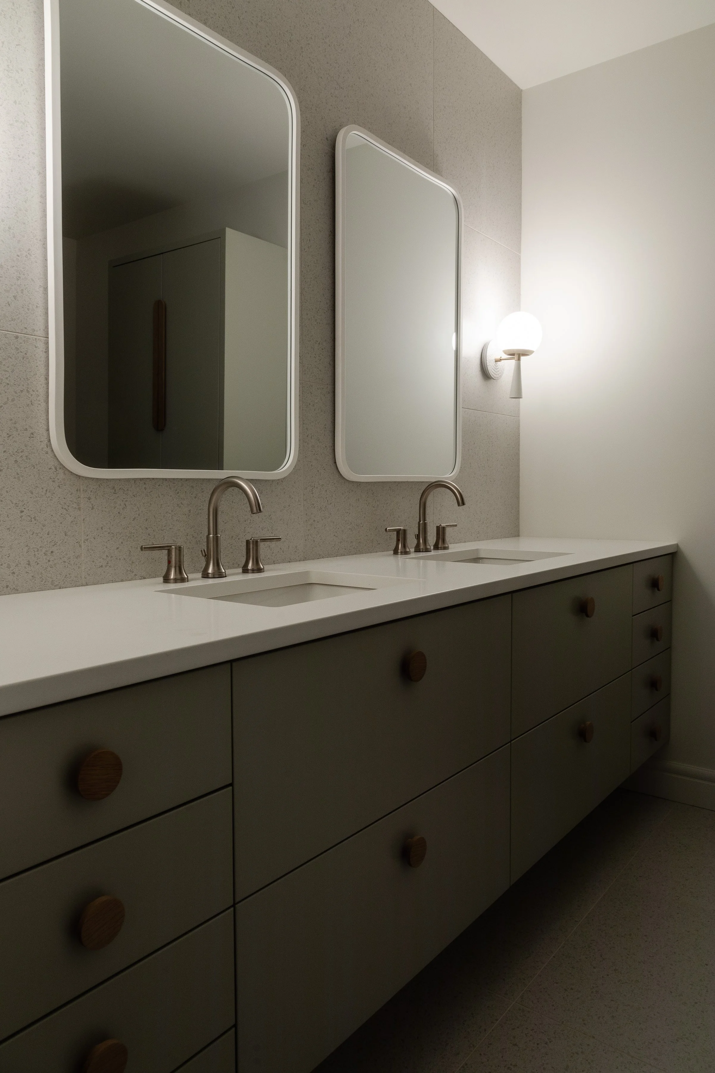 Winnipeg residential washroom by Canvas Design Studio