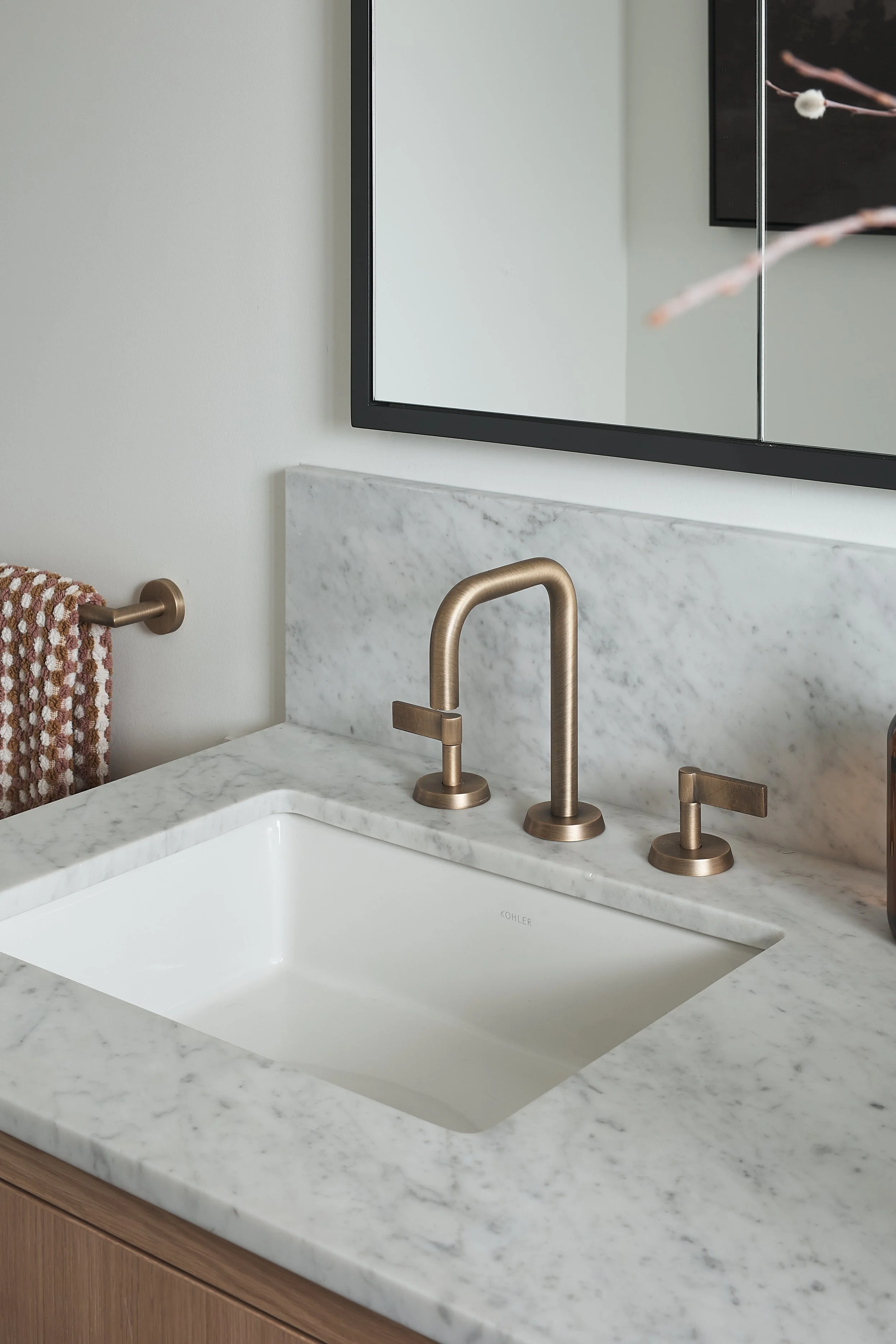 Winnipeg residential washroom by Canvas Design Studio