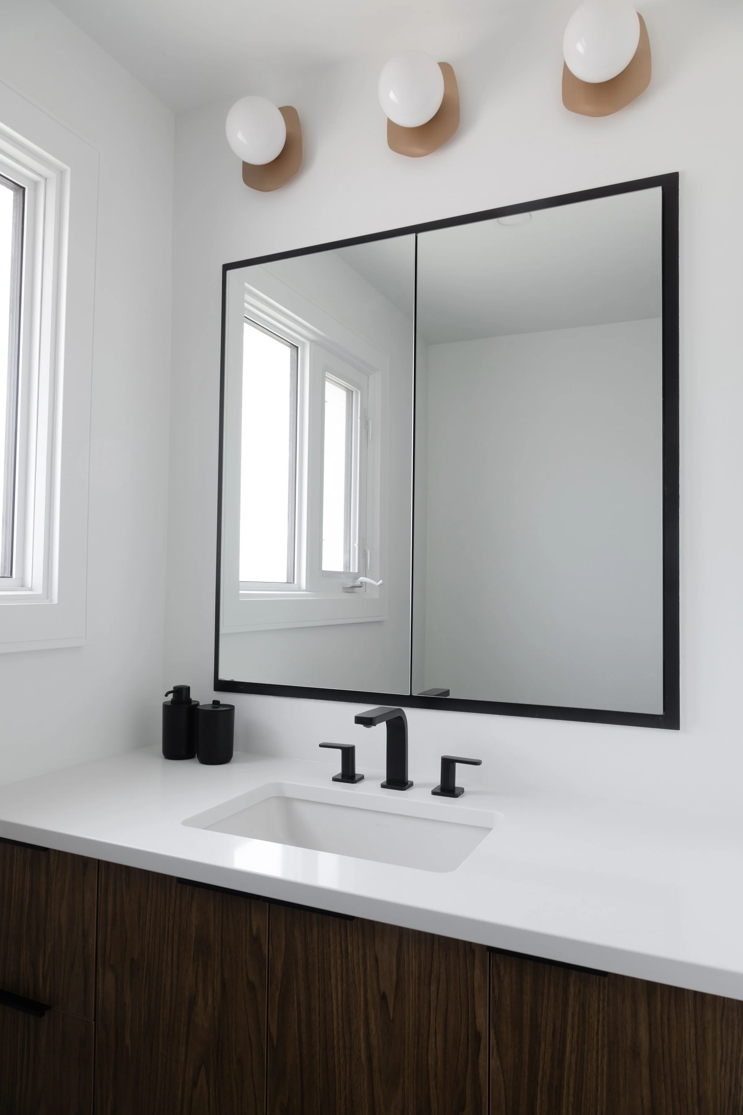 Winnipeg residential washroom by Canvas Design Studio