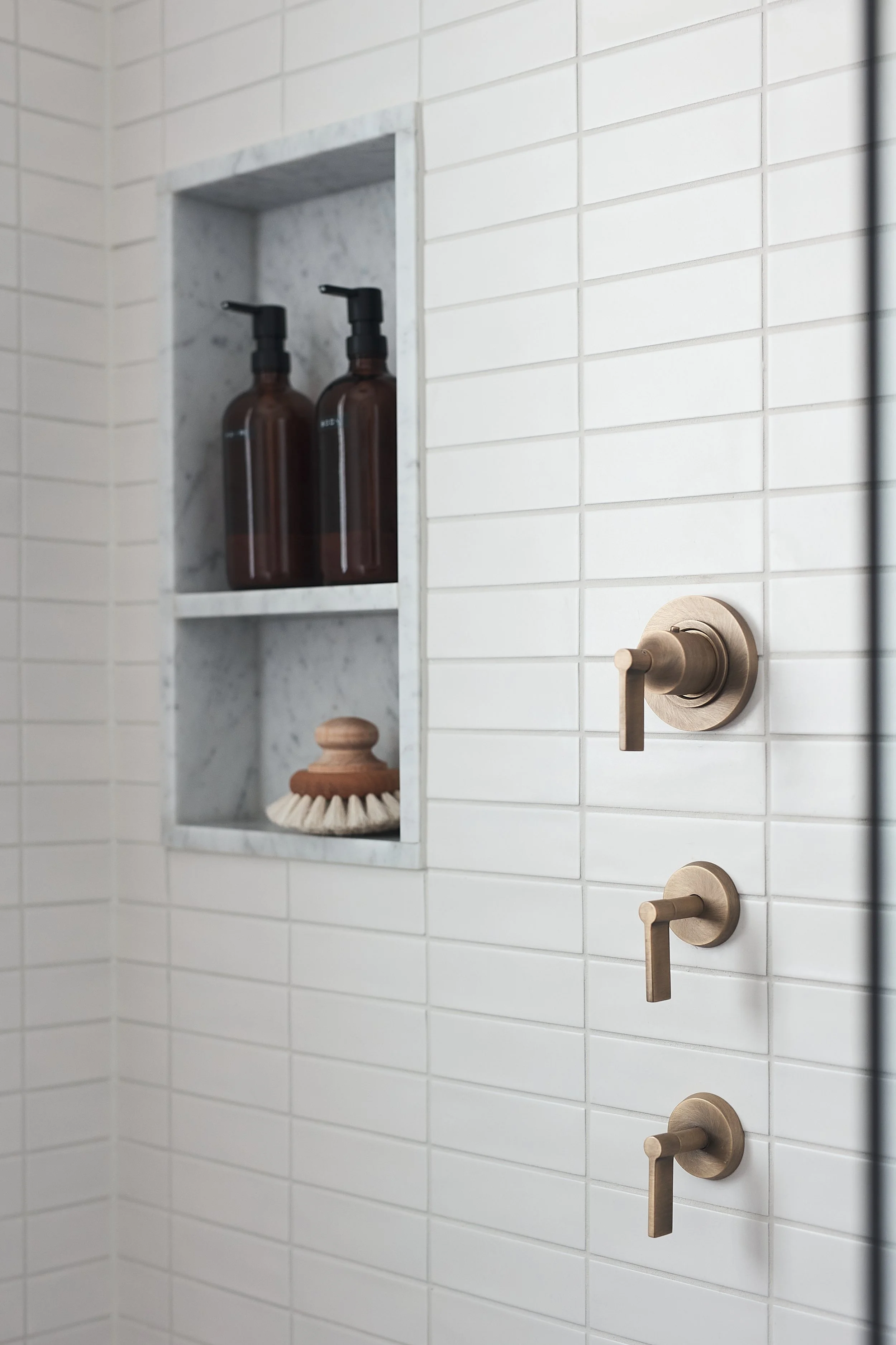 Winnipeg residential washroom by Canvas Design Studio