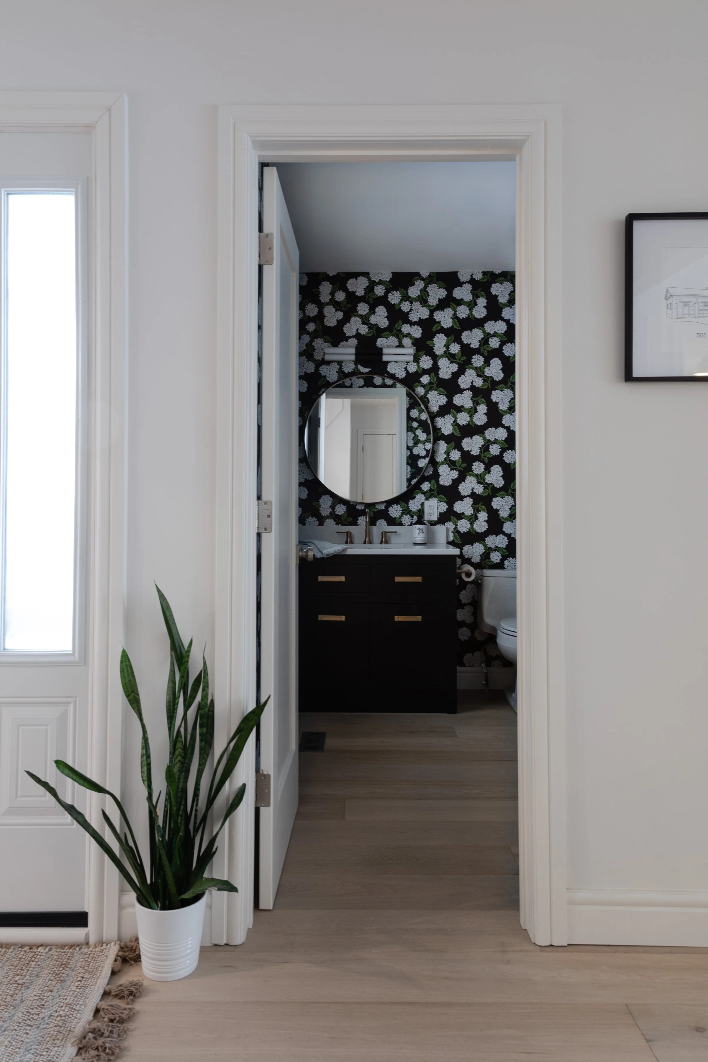 Winnipeg residential washroom by Canvas Design Studio