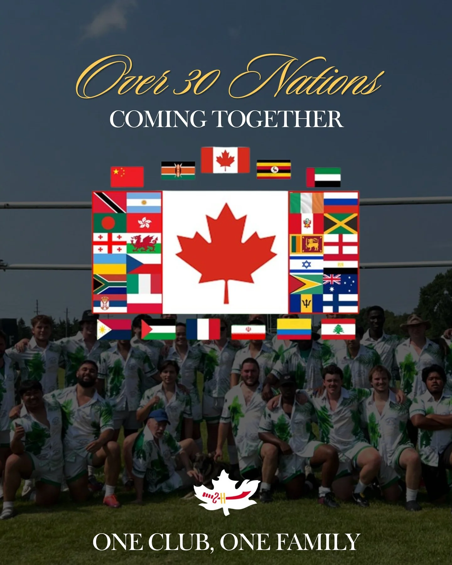 Over 30 nations. One club. One family.

Seventy two years in. We're just getting started.

🟢⚪