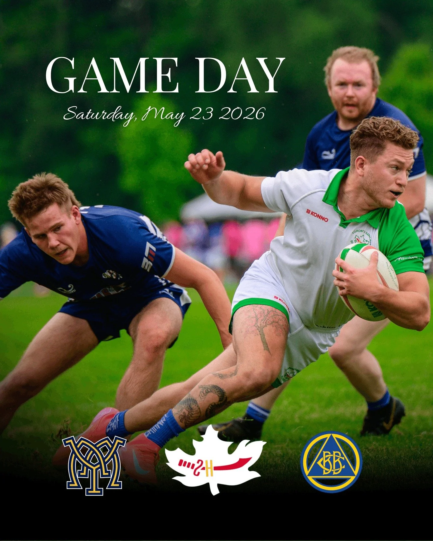 Game day. The lads are away today with Muddy York and Balmy Beach on the schedule. 

Green and White on the road. 💚🤍 

#torontorugby #saracens #greenandwhite #rugby #rugbycanada #ontariorugby #torontosports #gameday #rugbylife #rugbyfamily