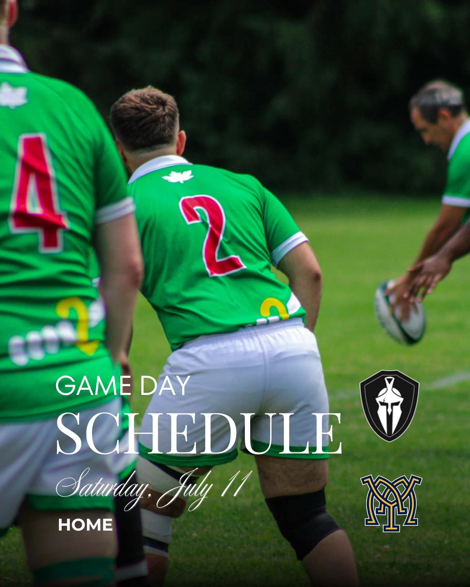 We couldn't field two teams. Muddy York had our back. Georgian Bay couldn't either. So instead of anyone sitting out, all three clubs do what rugby lads do and made it work. Mini round robin. Everyone gets a game. That's what the rugby community is a