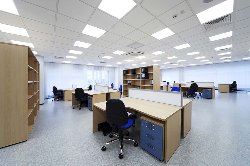Tatman Electric commercial-electrical energy-efficient LED ceiling lighting office Pittsburgh PA