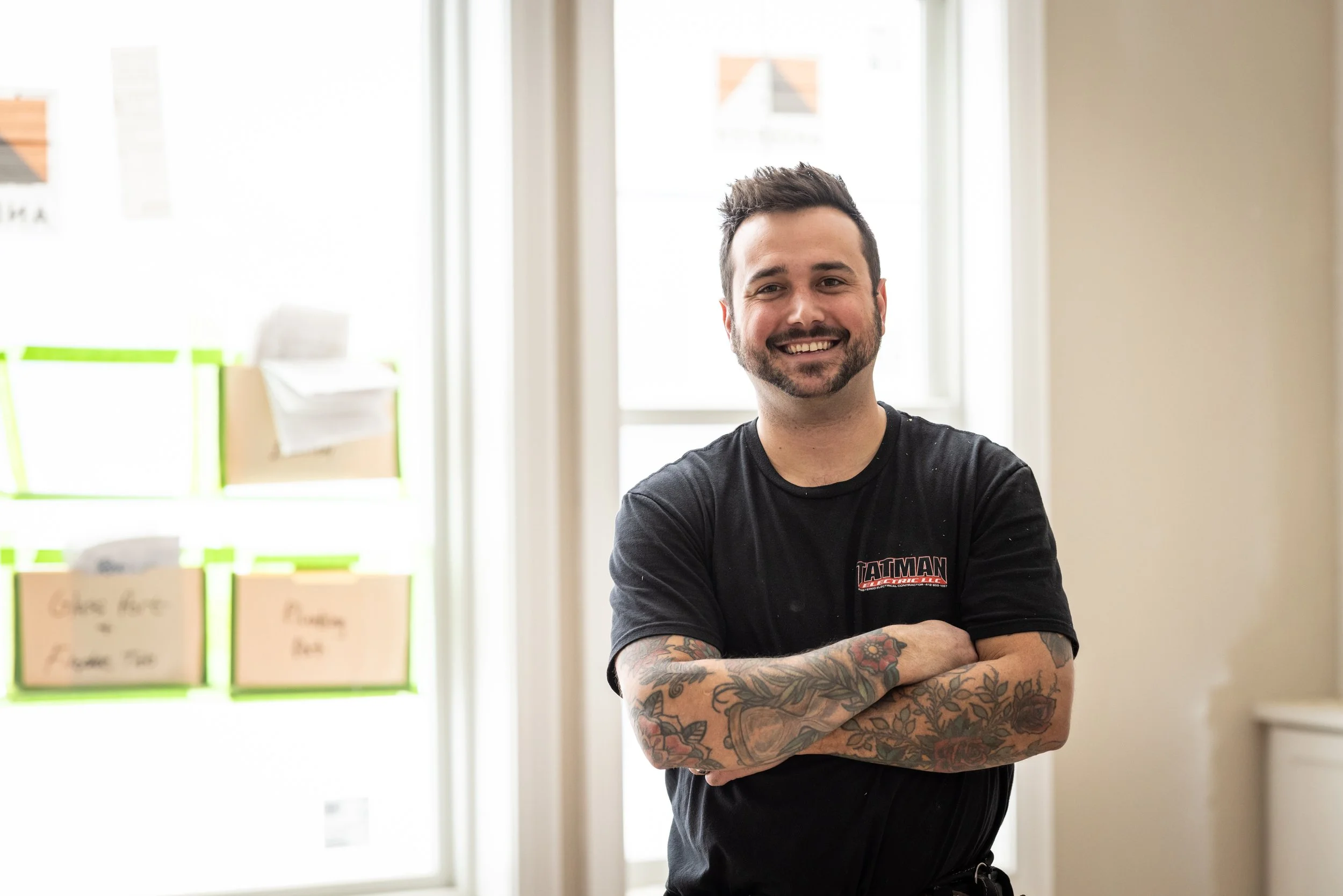 Dan Tatman owner of Tatman Electric licensed electrician Pittsburgh PA
