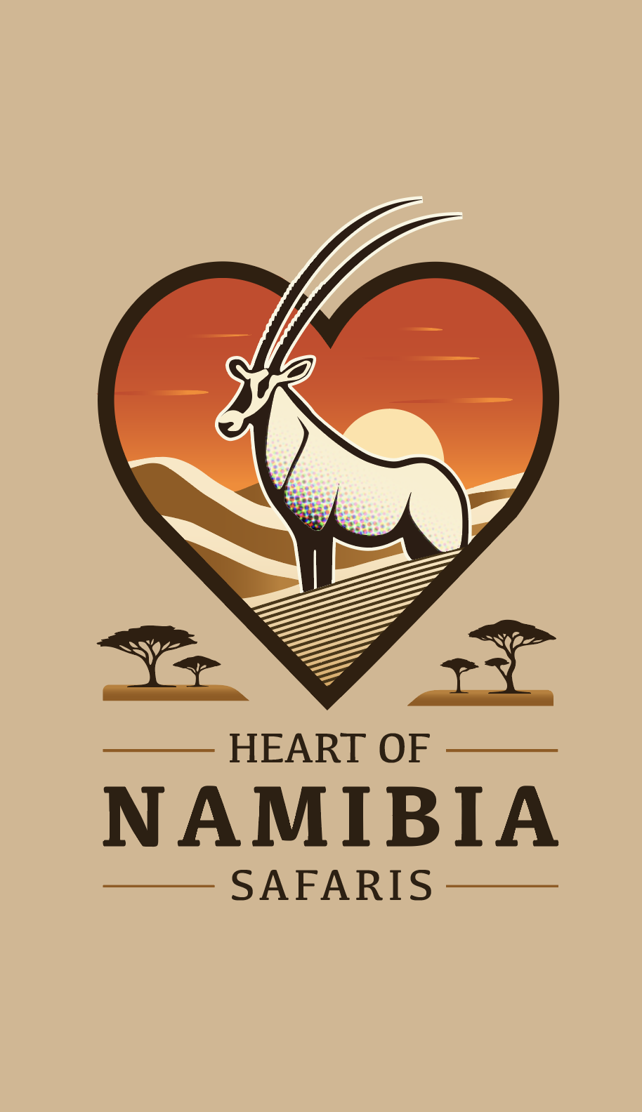 Heart of Namibia Safaris Logo