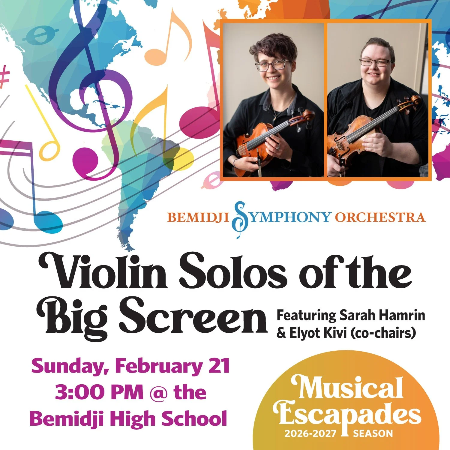 Violin Solos of the Big Screen