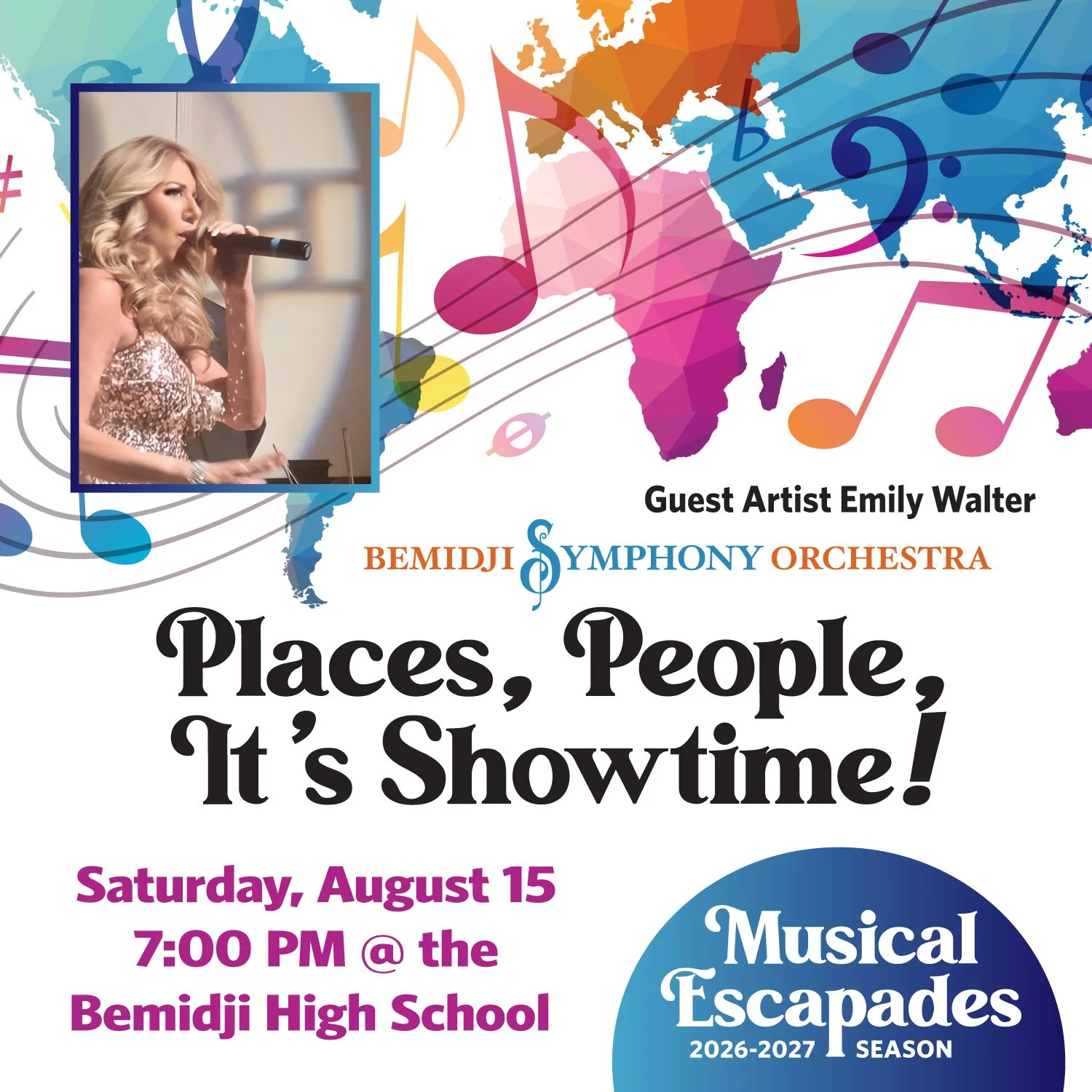 Places, People - It's Showtime!