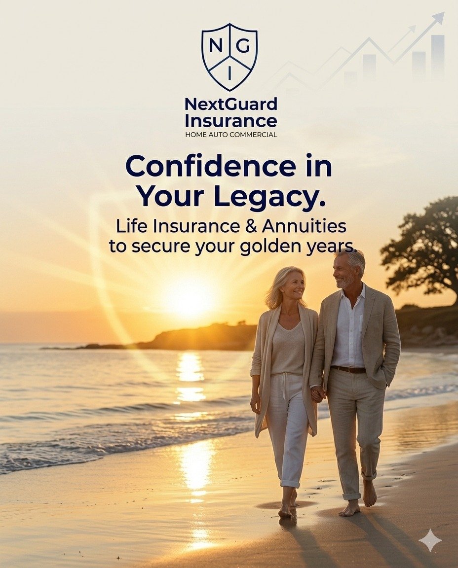 Your future deserves protection. 🛡️

Life insurance and annuities are not just policies &mdash; they are powerful financial tools that help protect your family, secure your retirement, and create long-term financial stability.

At NextGuard Insuranc