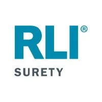 RLI Surety logo with blue letters RLI and black text Surety underneath