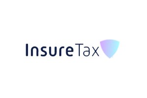 InsureTax logo with company name and shield icon