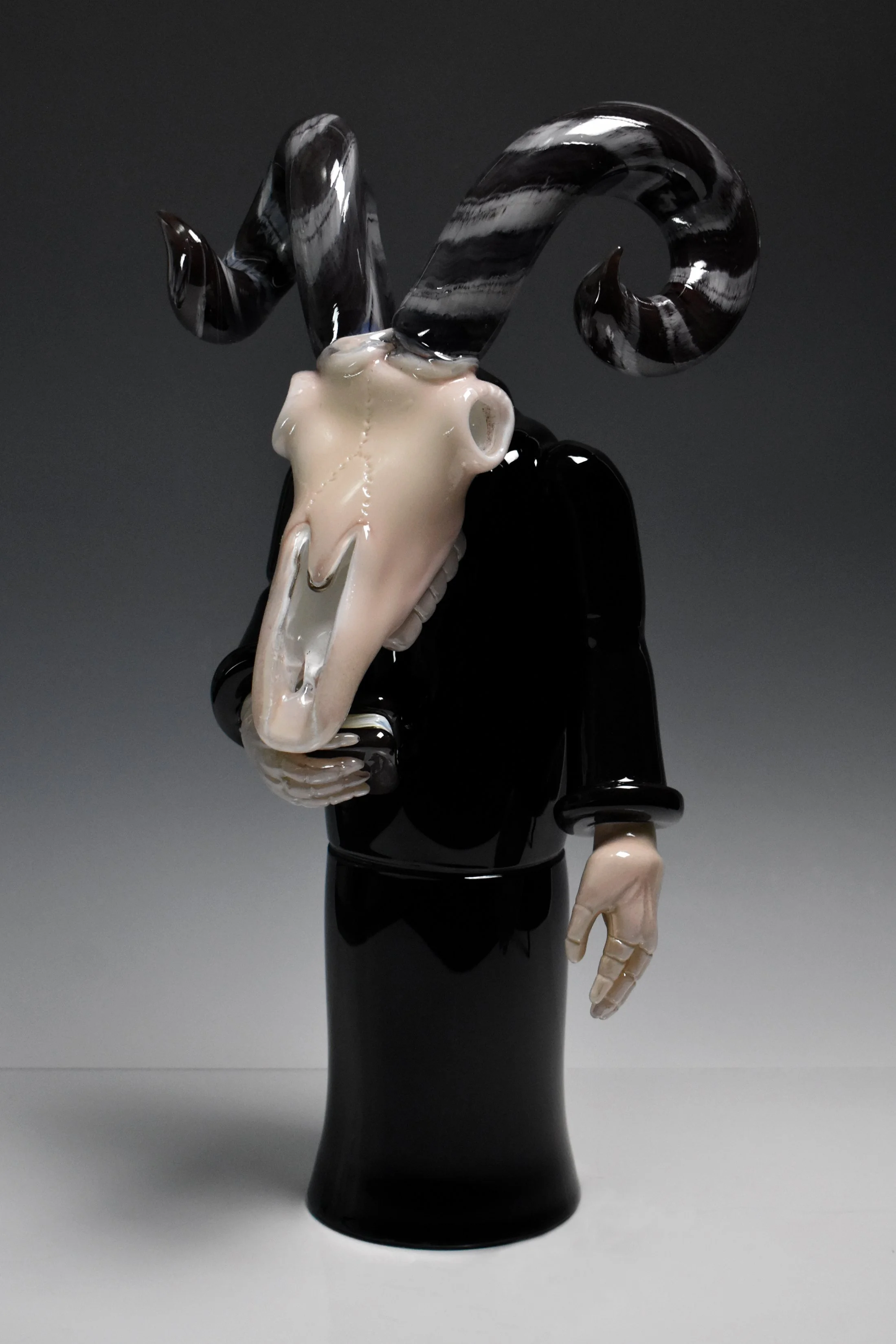 Gatekeeper
Hot Sculpted Glass
22” X 8” X 6” (H x W x D)
2024