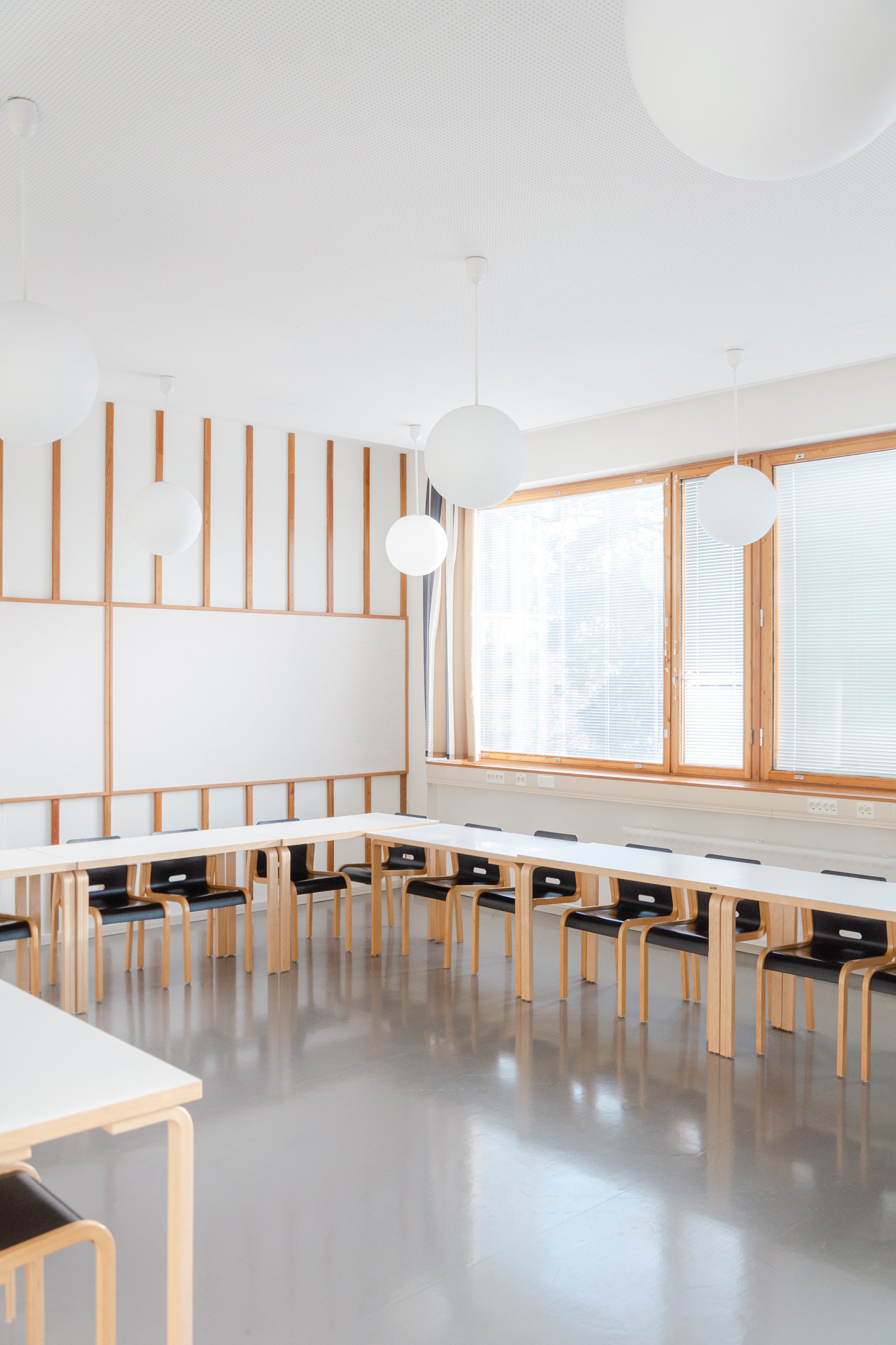 Jyväskylä University Campus, Alvar Aalto - Classroom