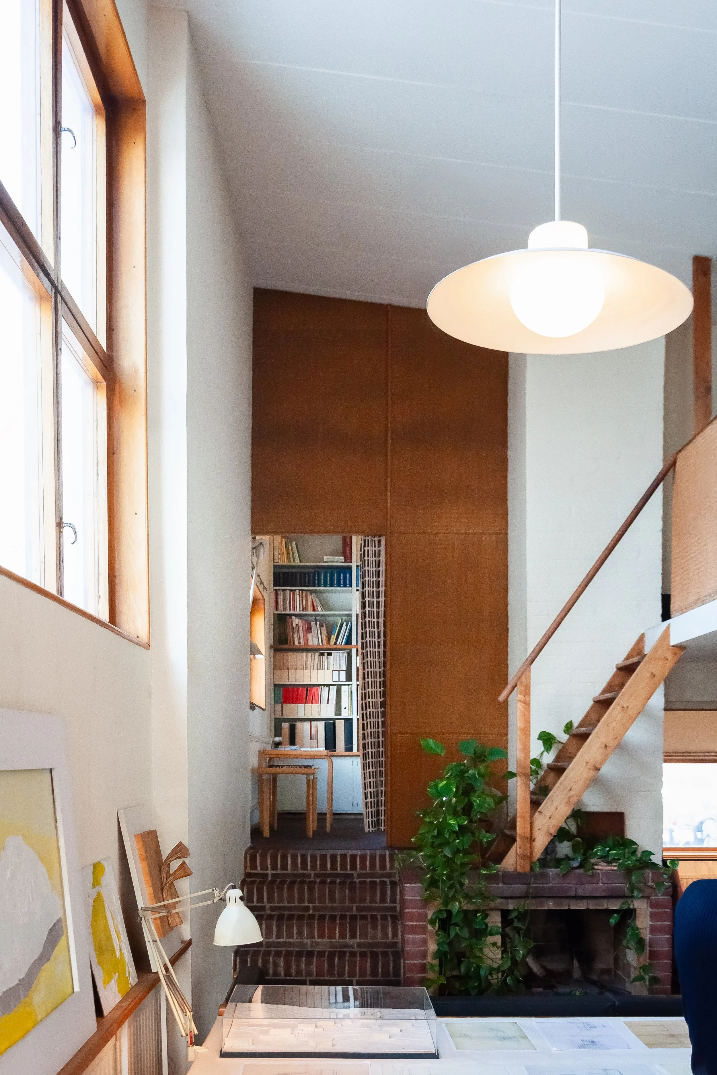 Villa Aalto Helsinki, Alvar Aalto - Working studio