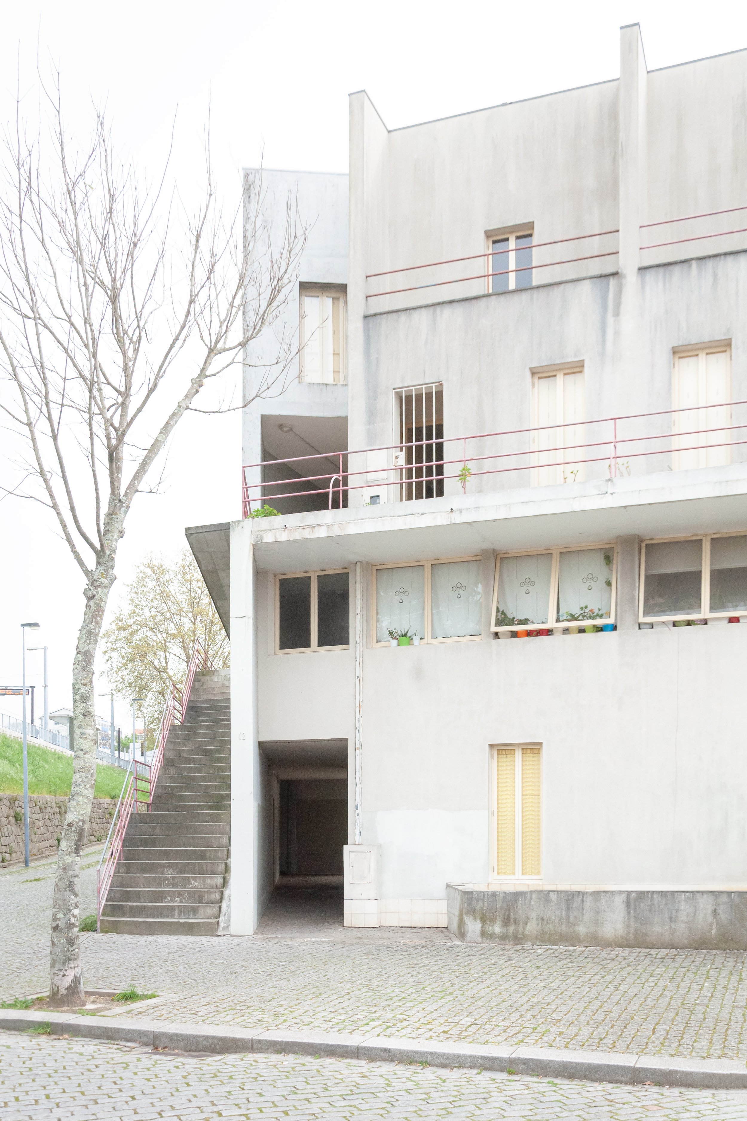 SAAL Bouça Housing Porto, Álvaro Siza Vieira - Street