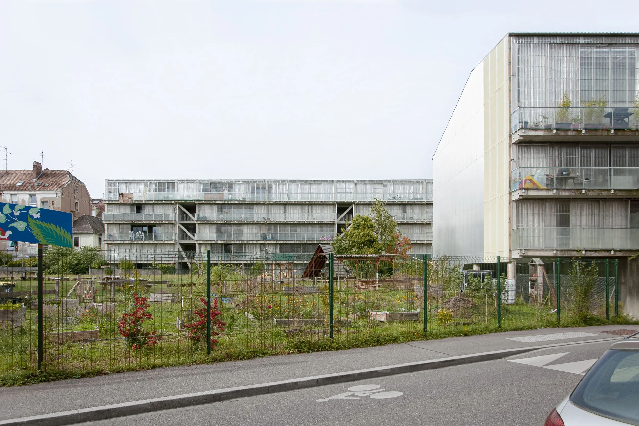 59 Dwellings in Jardin Neppert Mullhouse, Lacaton & Vassal - Garden