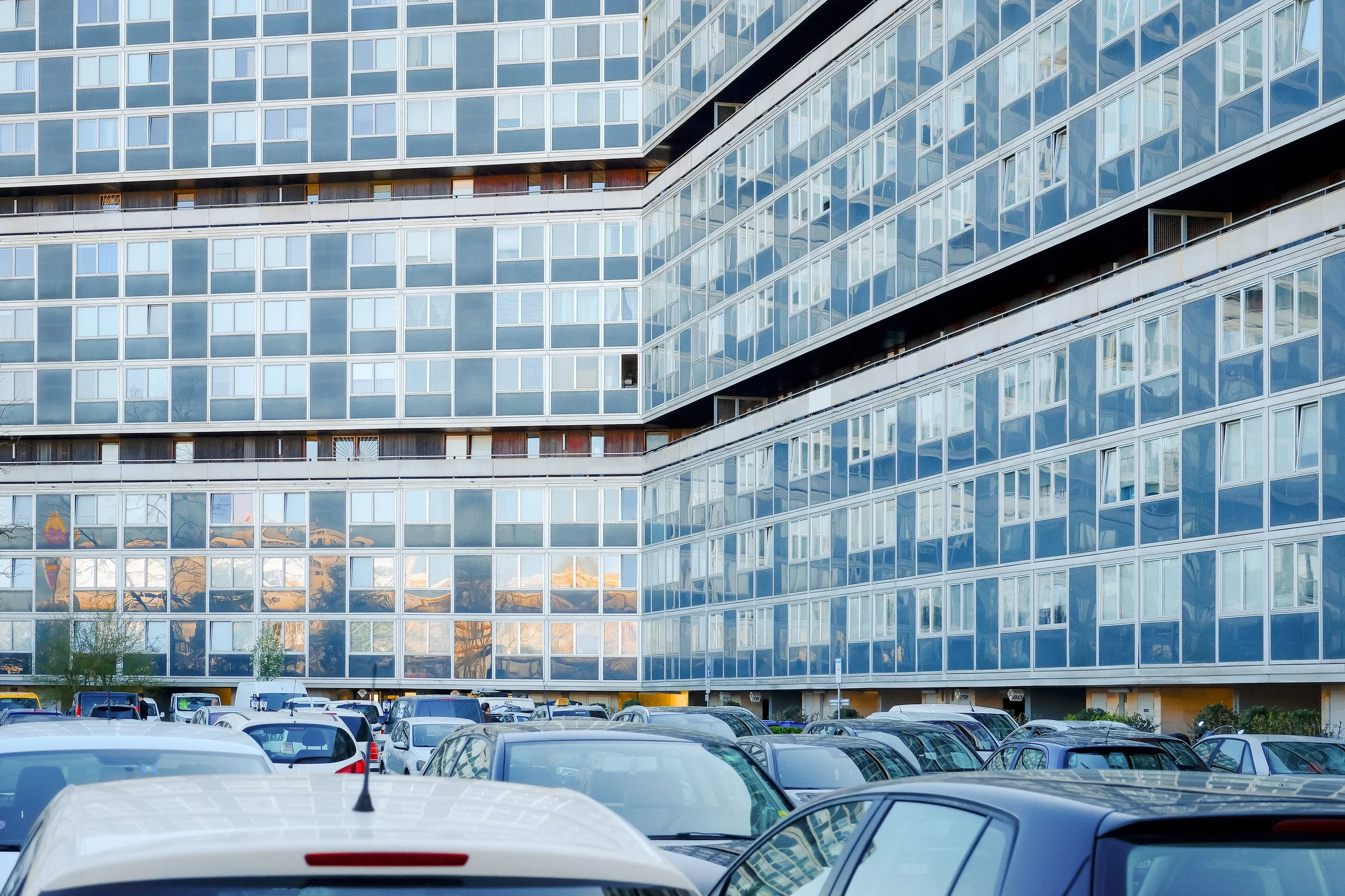 Le Lignon Geneva, George Addor - Parking
