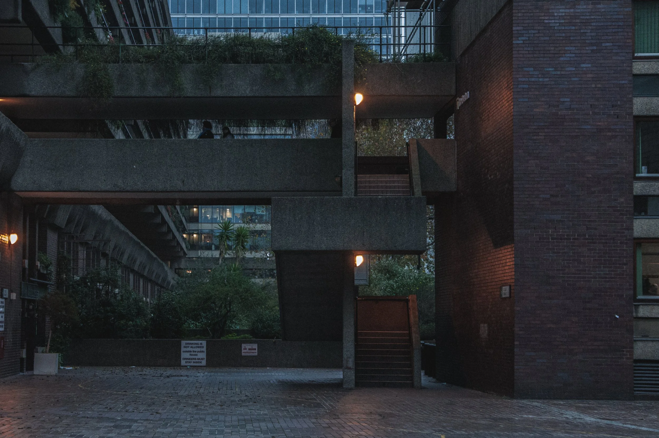 Barbican Estate London, Chamberlin Powell Bon - Stairs