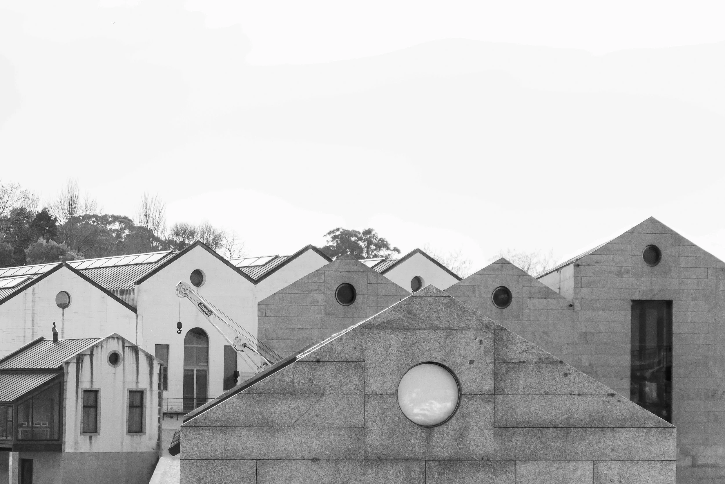 Museo do Mar de Galicia Vigo, Aldo Rossi & César Portela - Exterior