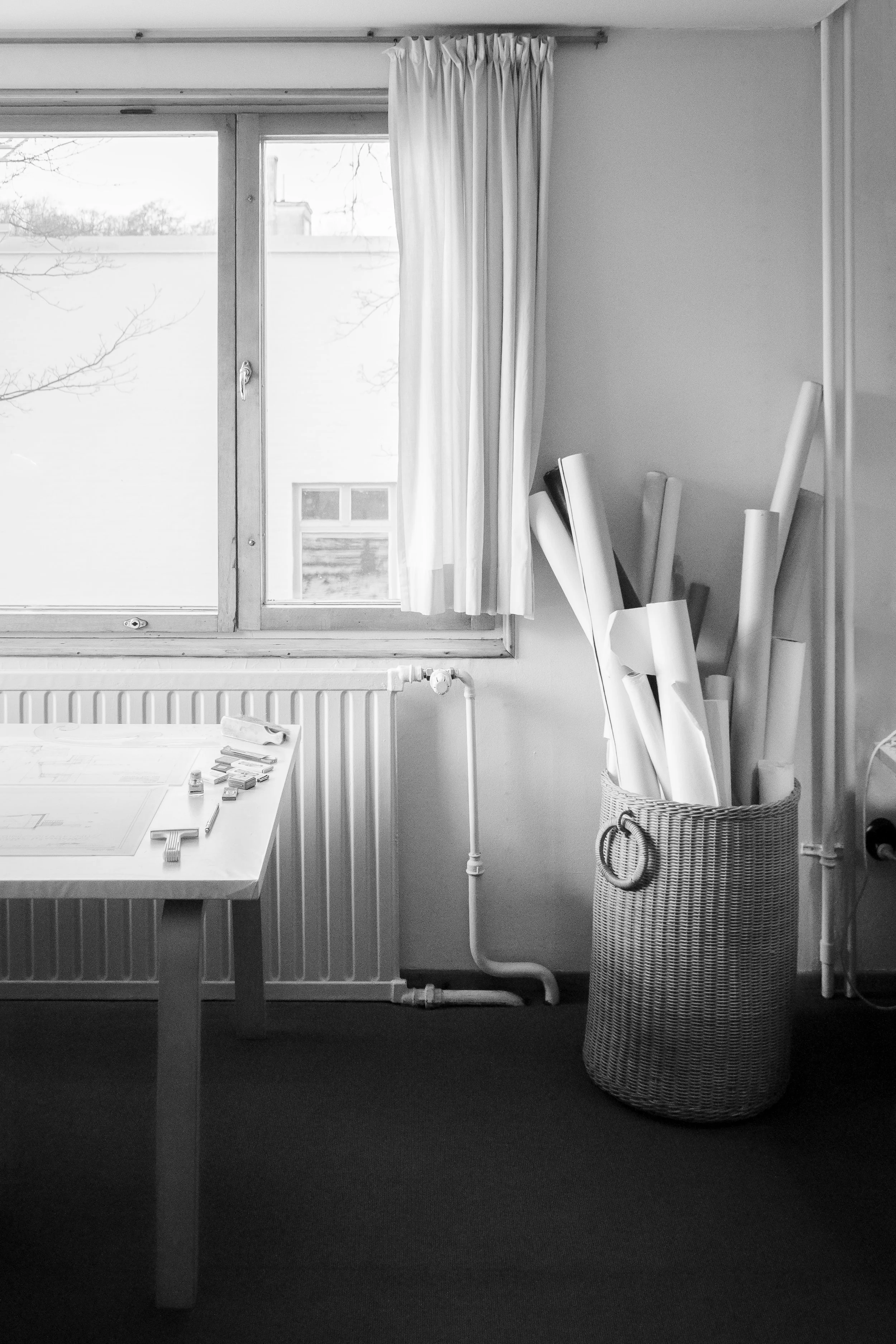 Villa Aalto Helsinki, Alvar Aalto - Working studio