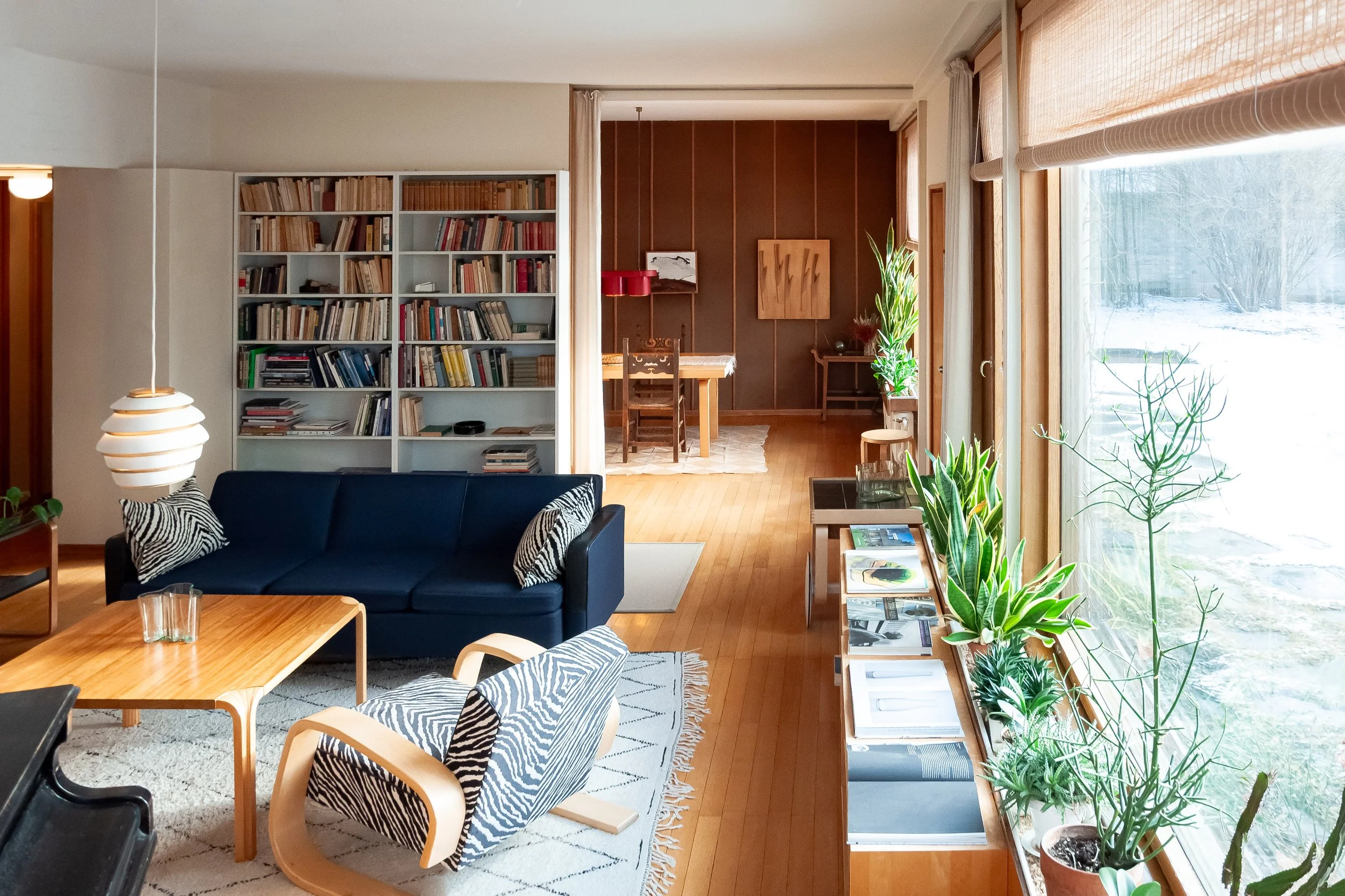 Villa Aalto Helsinki, Alvar Aalto - Living room